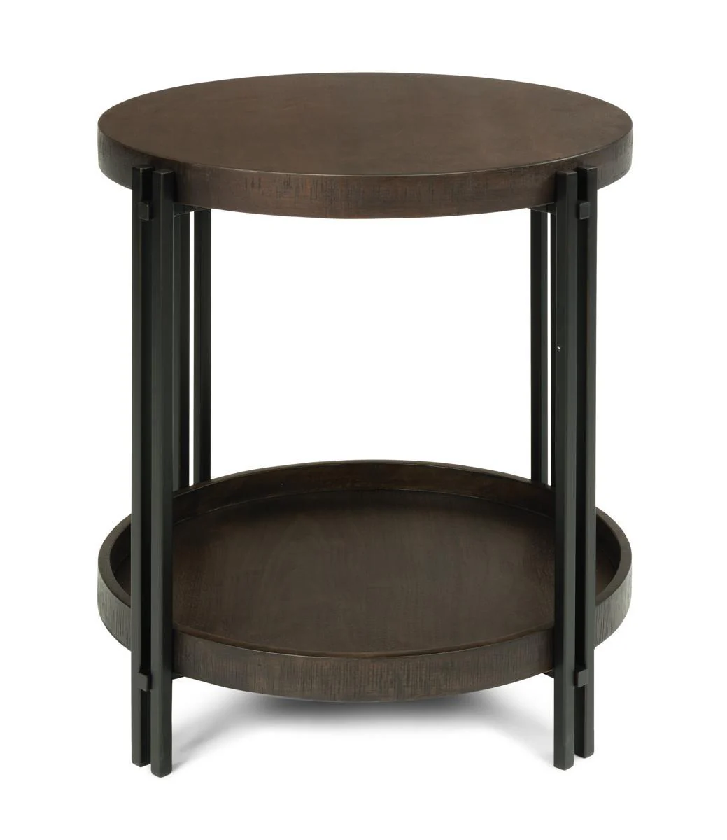 Flexsteel Prairie Round Lamp Table - Image 2