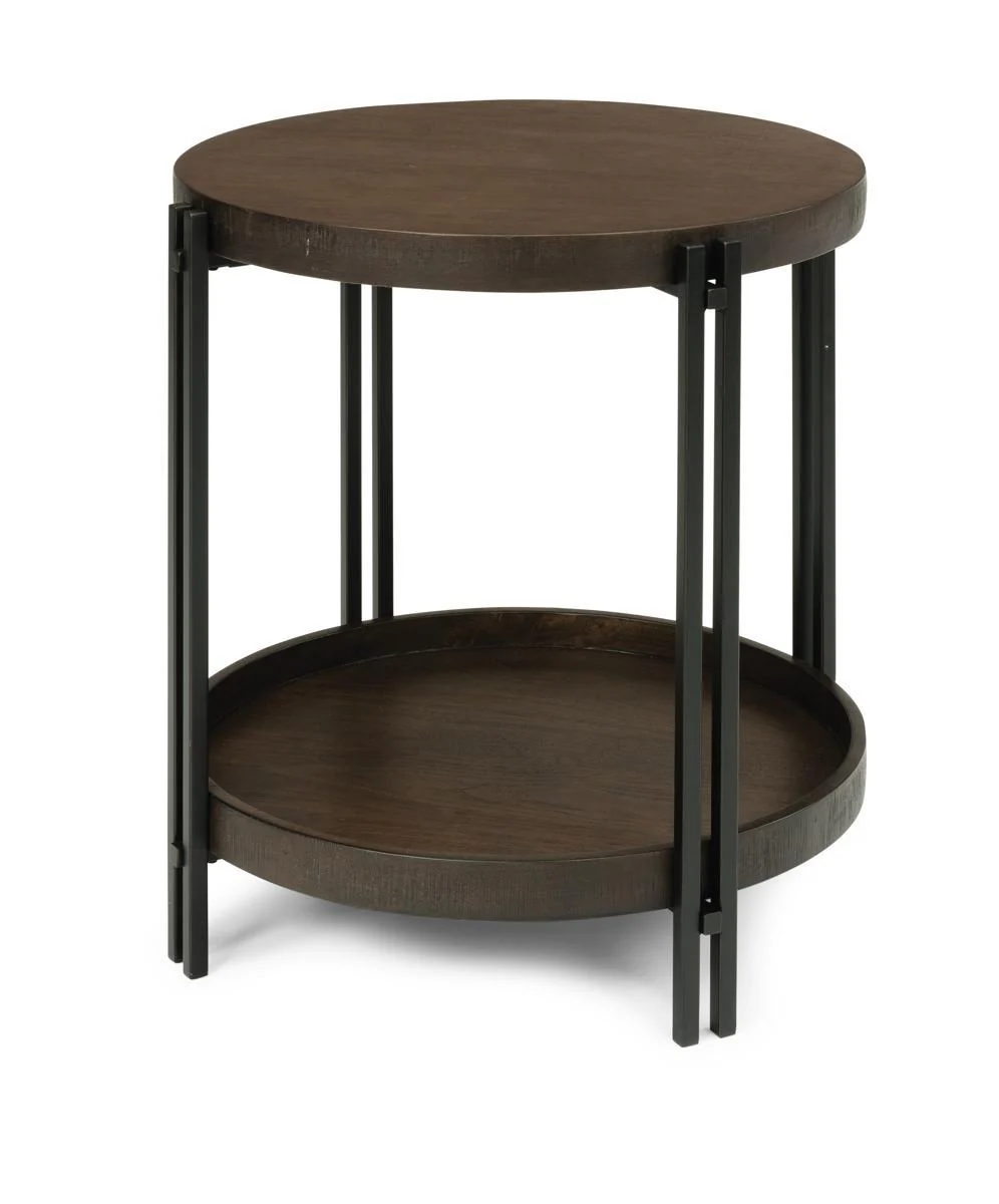 Flexsteel Prairie Round Lamp Table - Image 3