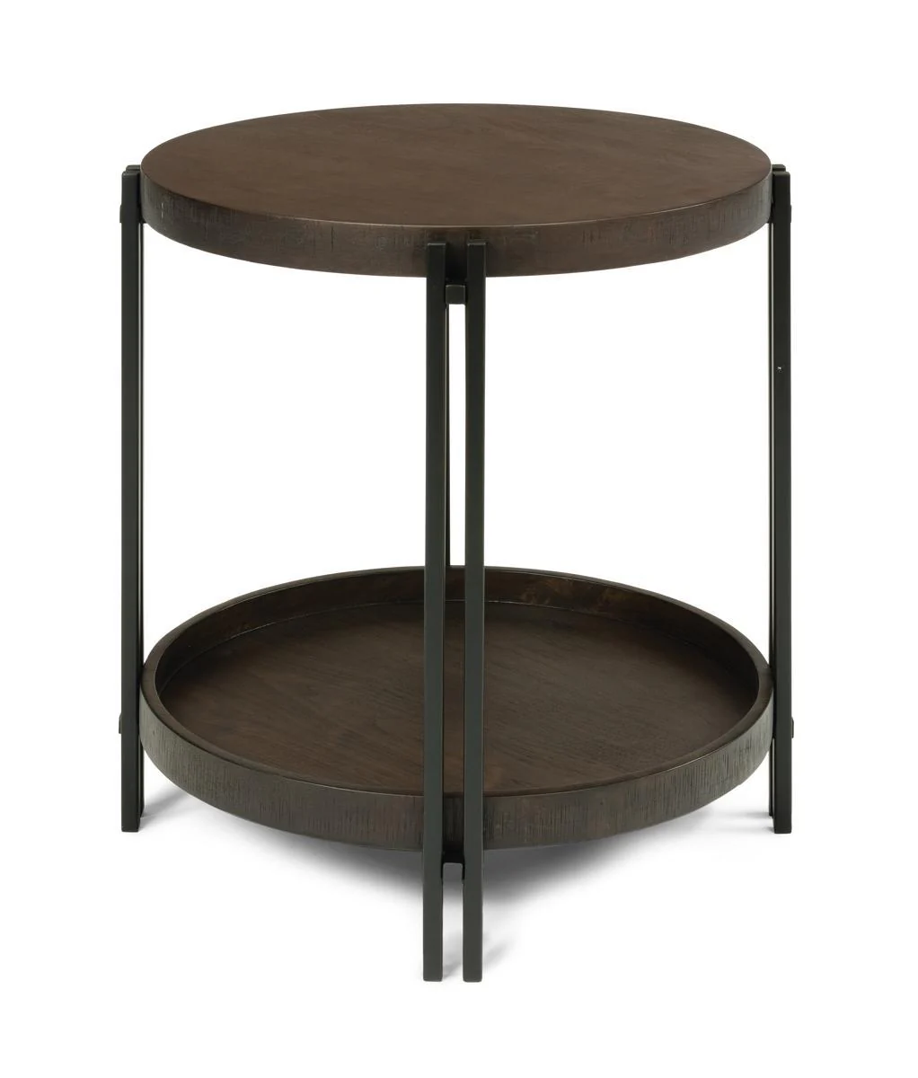 Flexsteel Prairie Round Lamp Table - Image 4