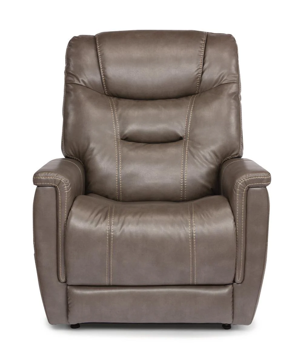 Flexsteel Shaw Power Lift Recliner with Power Headrest and Lumbar - Image 3