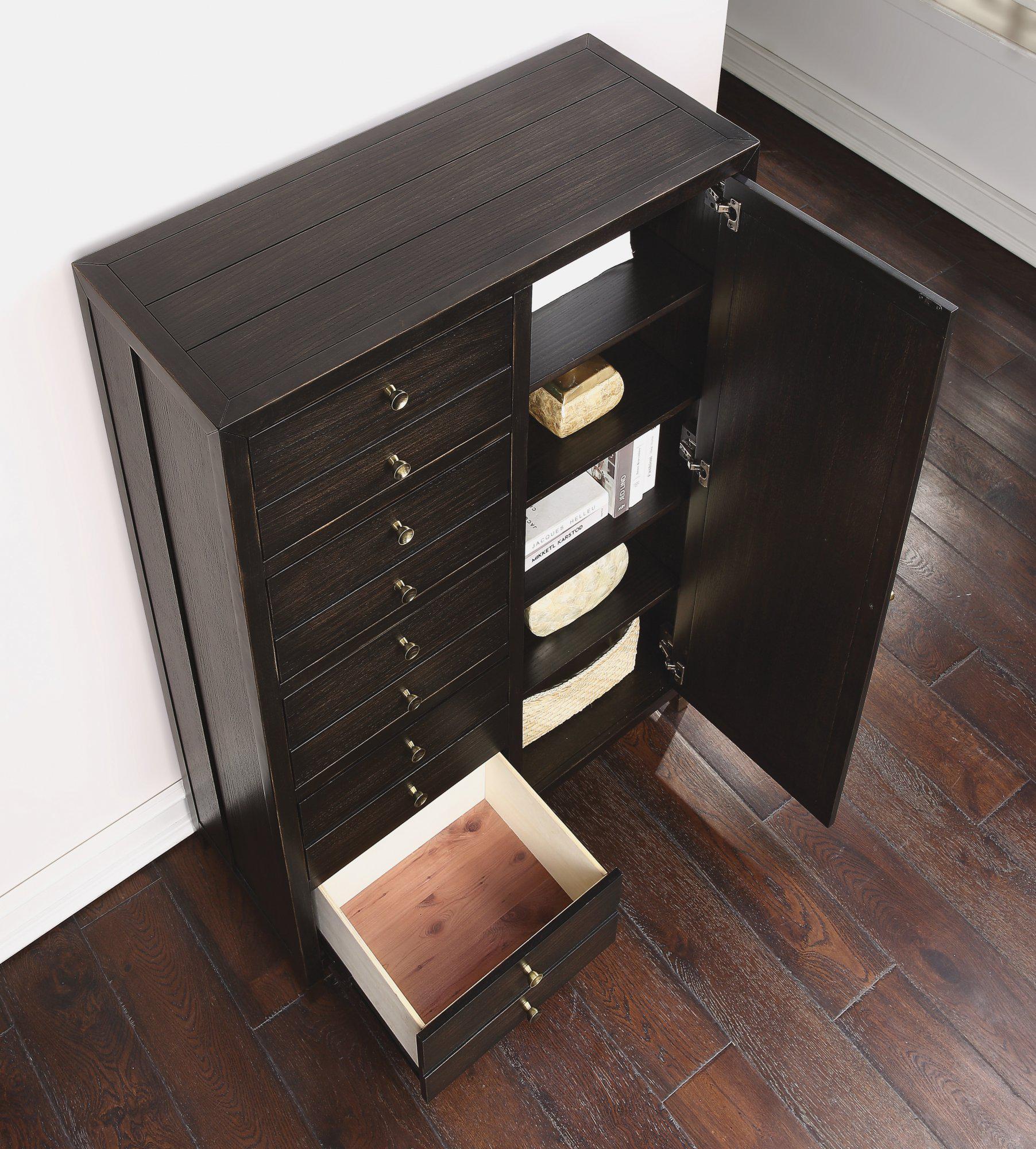 Flexsteel Wynwood Cologne Gentleman's Chest in Dark Brown - Image 3