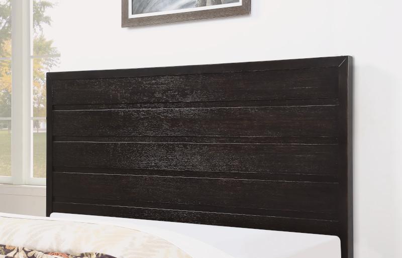Flexsteel Wynwood Cologne King Panel Bed in Dark Brown - Image 2