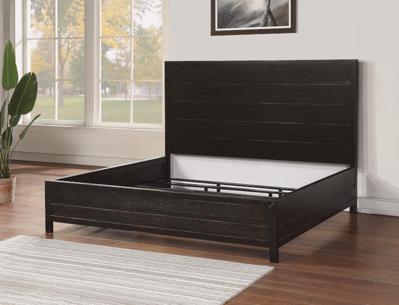 Flexsteel Wynwood Cologne Queen Panel Bed in Dark Brown - Image 3