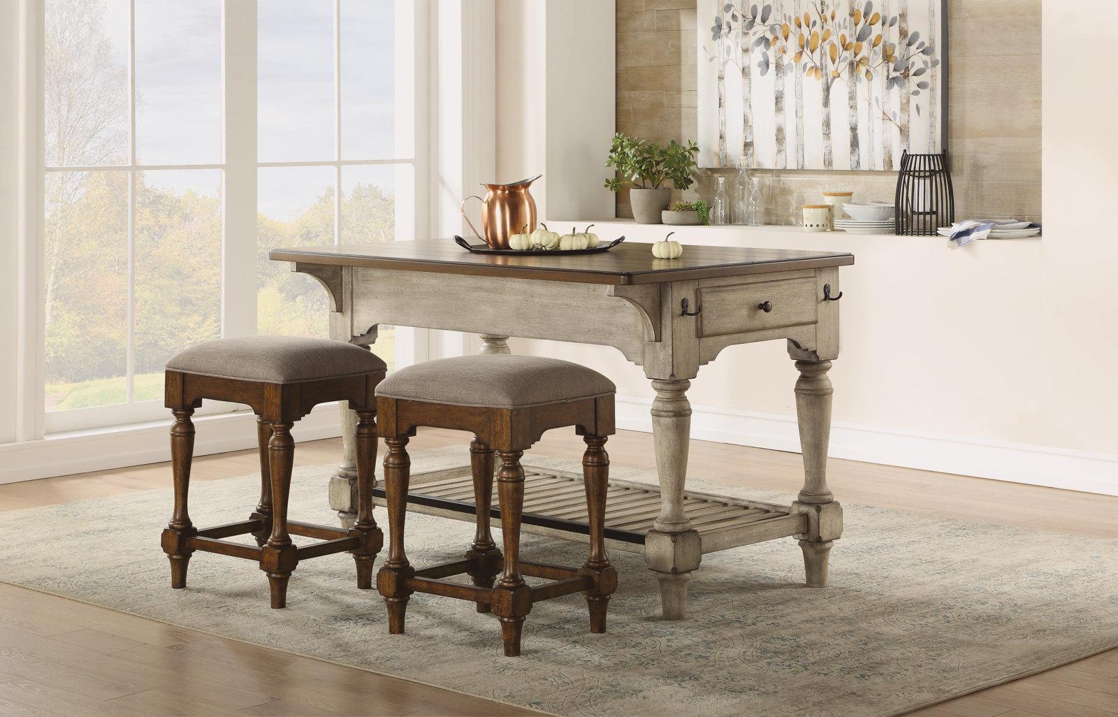 Flexsteel Wynwood Plymouth Bar Stool in Brown (Set of 2) - Image 4