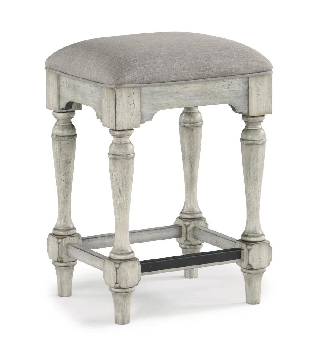 Flexsteel Wynwood Plymouth Bar Stool in Gray (Set of 2) - Image 2