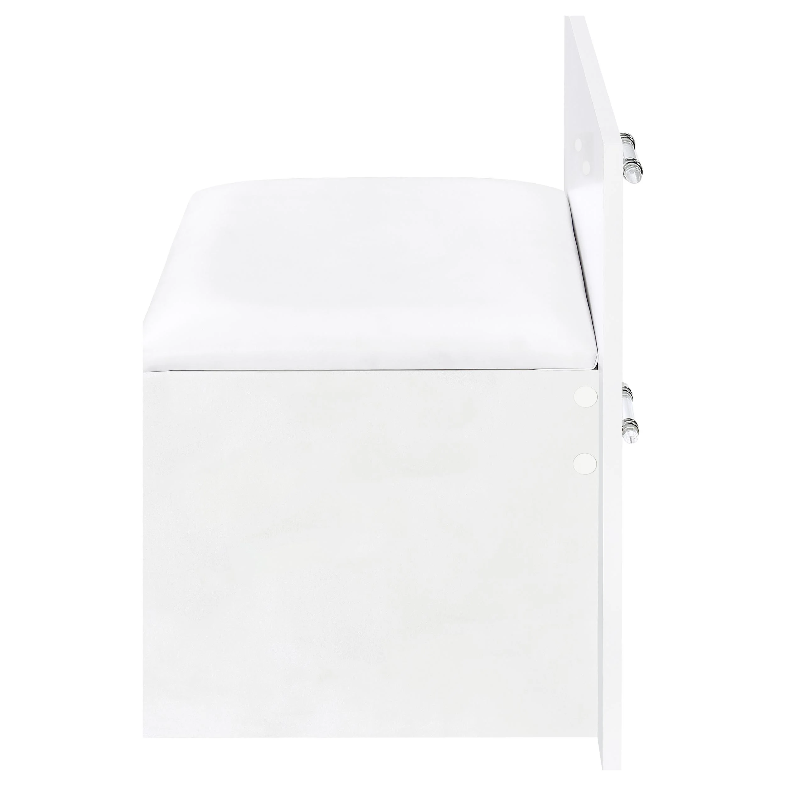 Flora Makeup Vanity Table with LED Mirror and Stool - Image 15