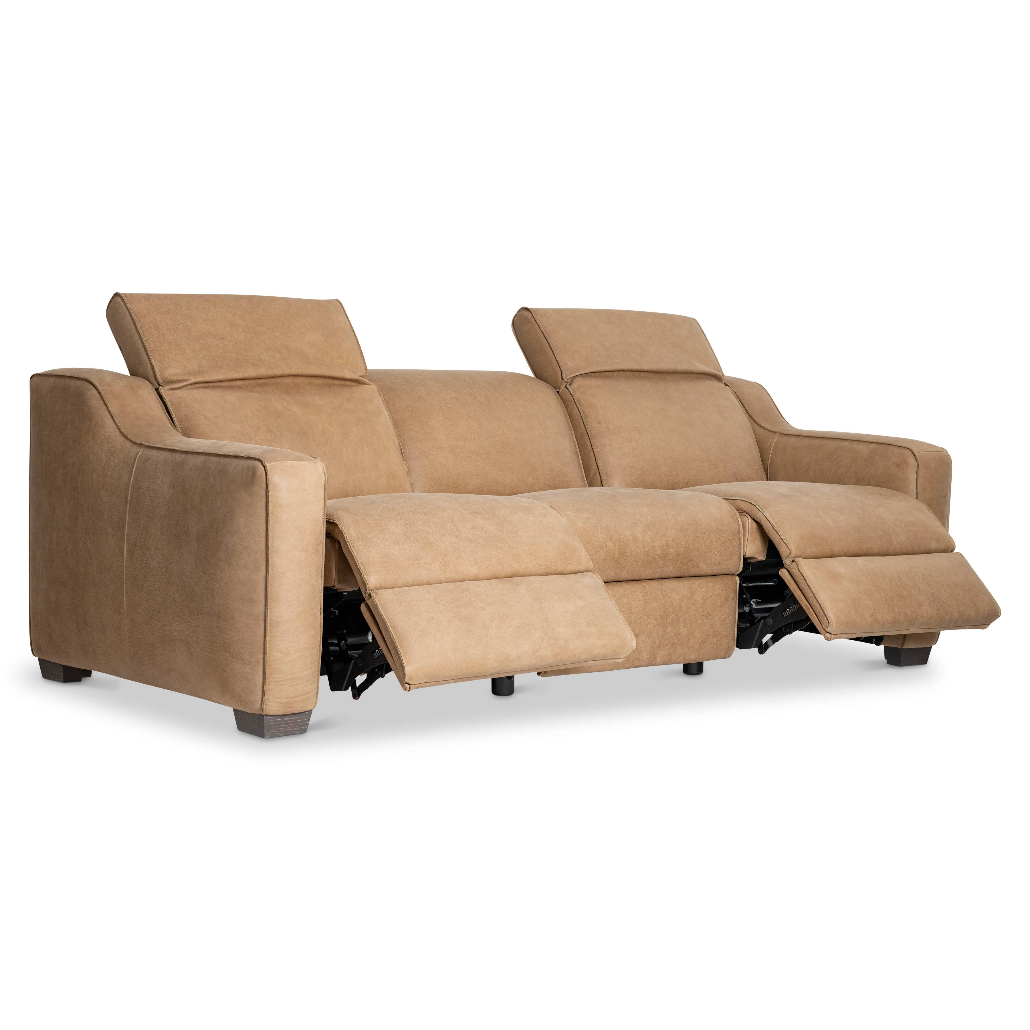 Flynn Leather Power Motion Sofa - Image 2