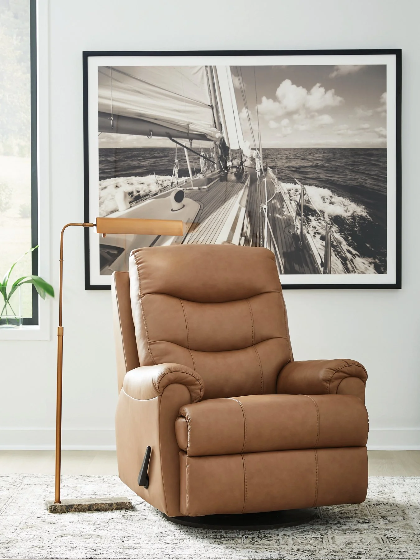 Flynwood Swivel Glider Recliner - Image 2