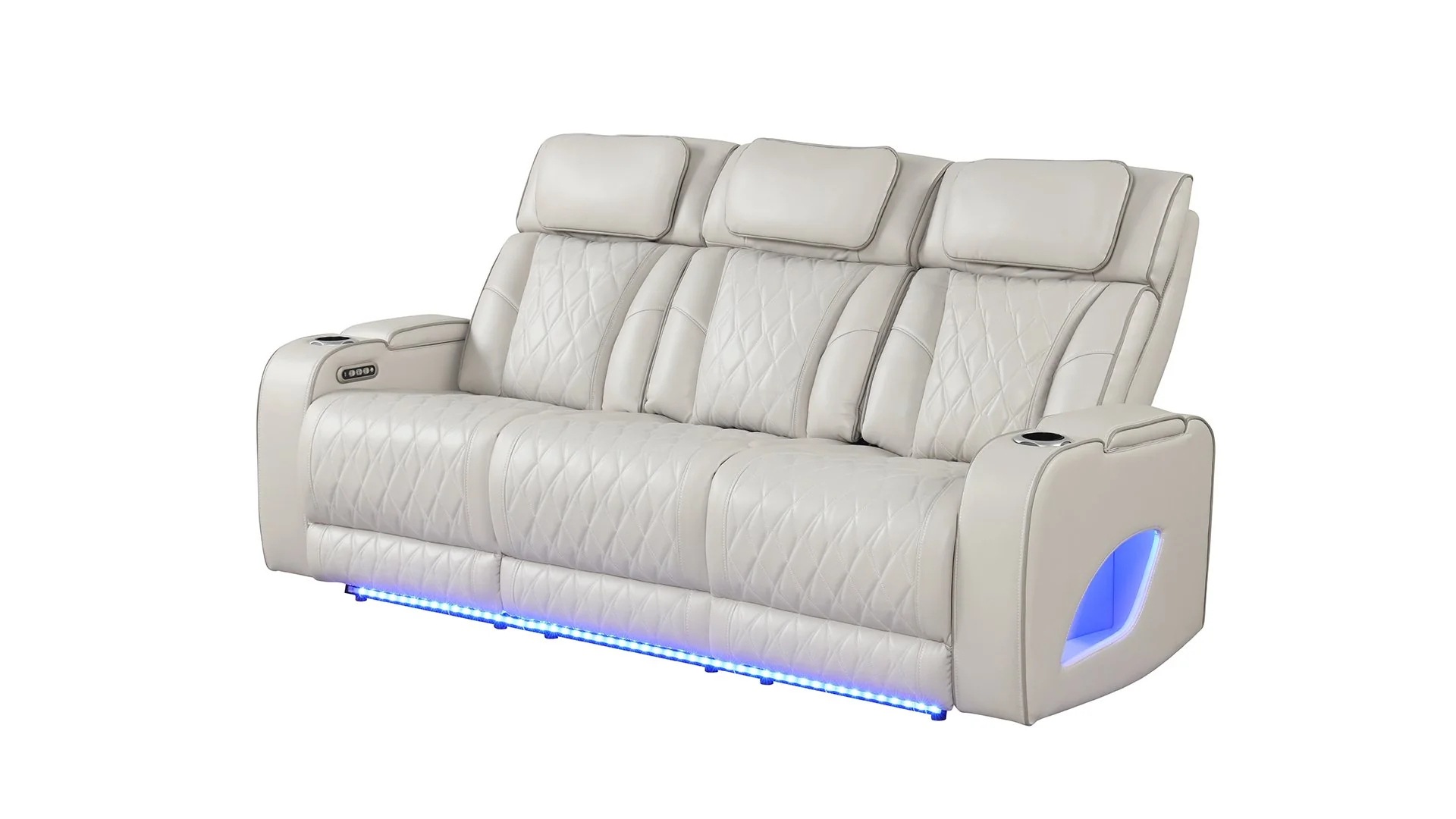 Fortuner 2PC Living Room Set Ice - Image 2