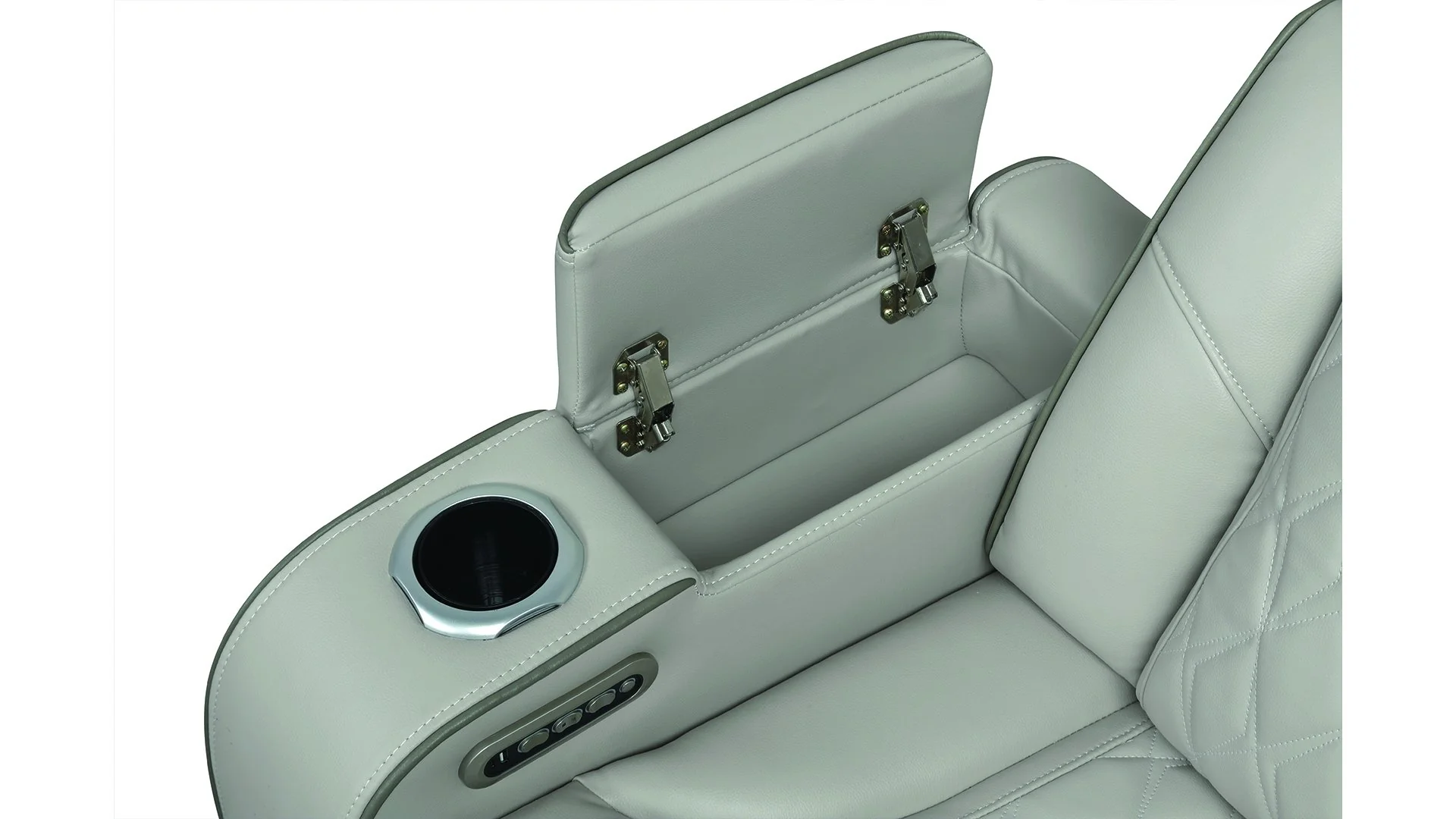 Fortuner Loveseat Gray - Image 5