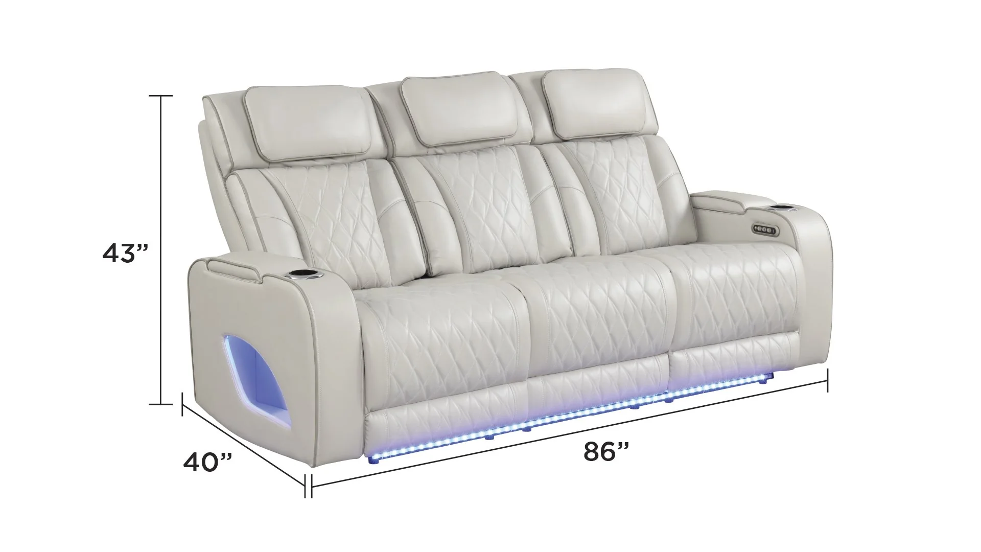 Fortuner Sofa Ice - Image 2