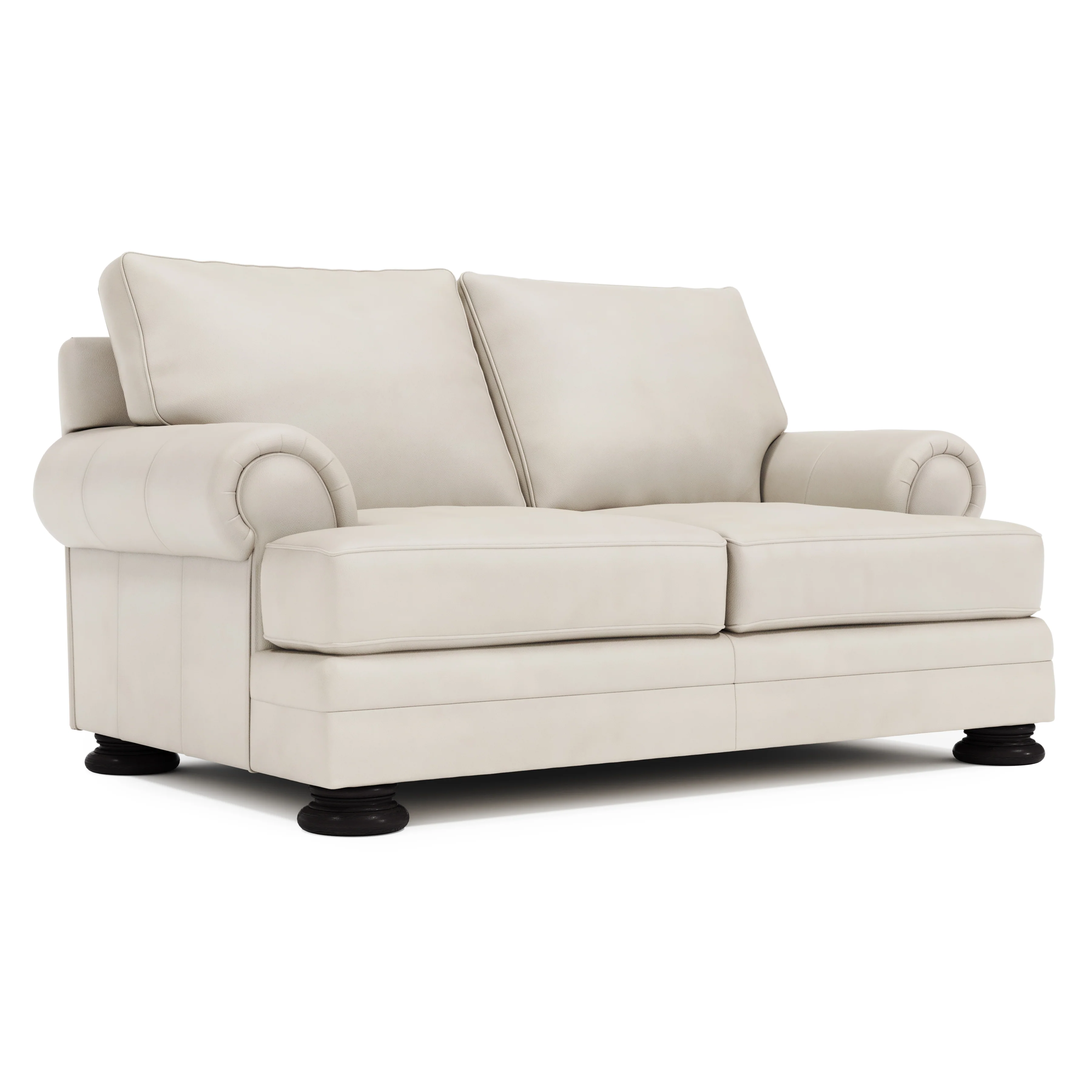 Foster Leather Loveseat - Image 15