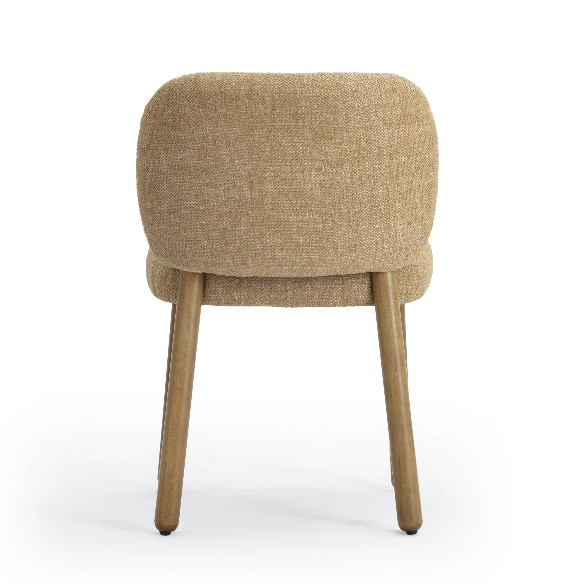 Foxy Honey Textured Performance Fabric Dining Chair - Image 5