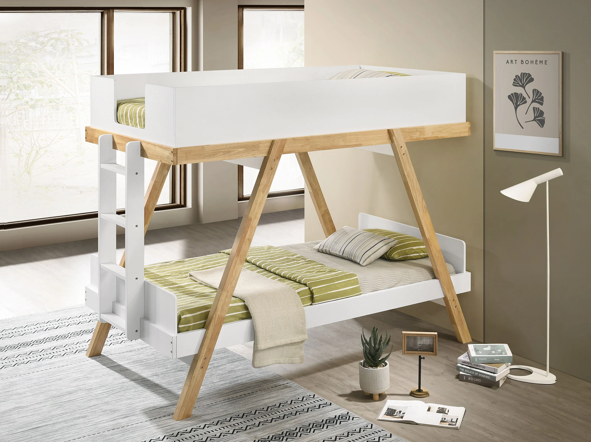 Frankie Bunk Bed with Mattress - Image 2