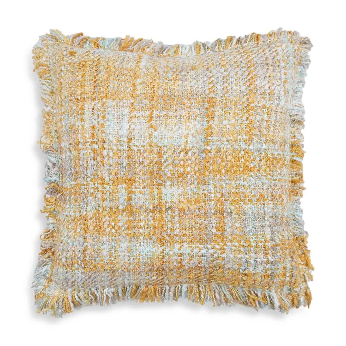 Frazzle Haystack Yellow Cushion - Image 4