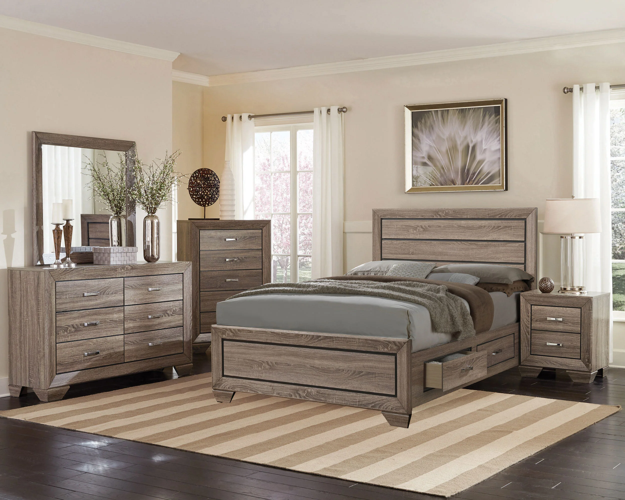Kauffman Panel Platform Storage Bed - Image 30