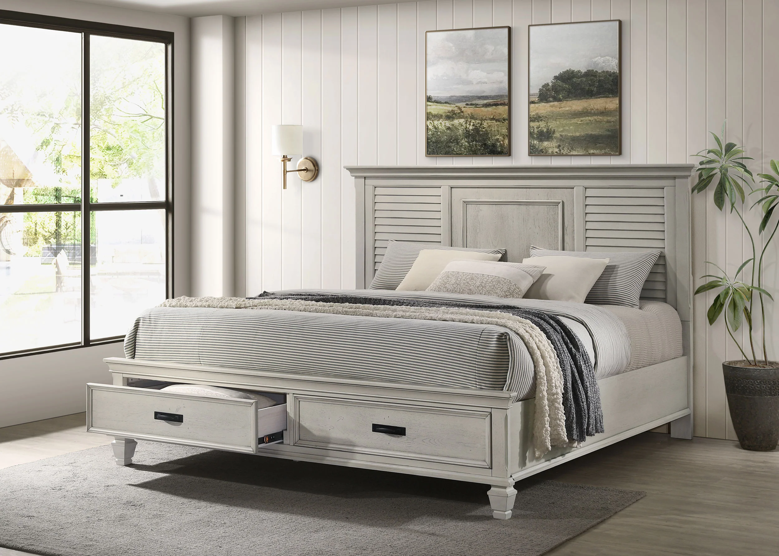 Franco Panel Platform Storage Bed - Image 11