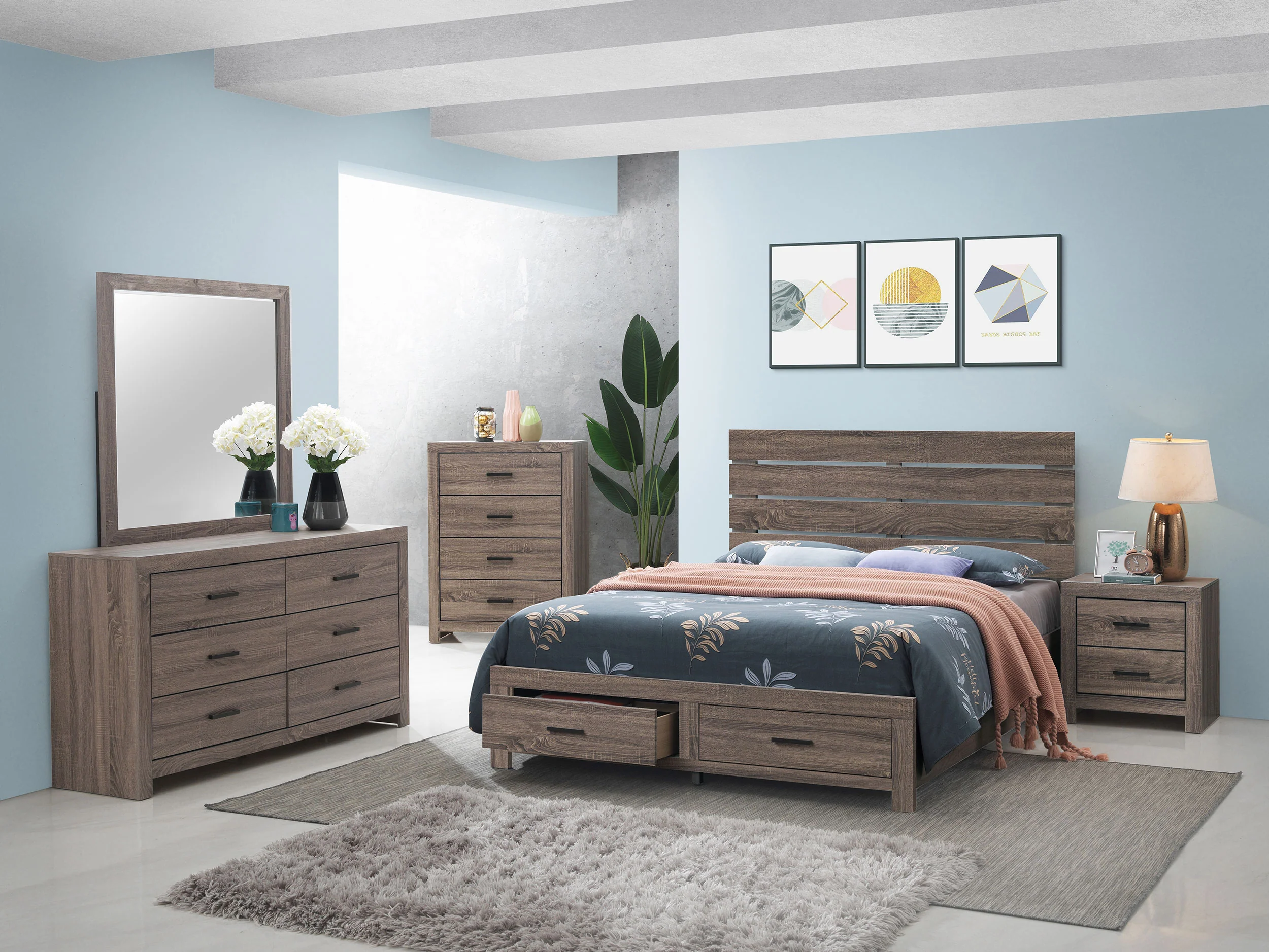 Brantford Panel Platform Storage Bed - Image 19