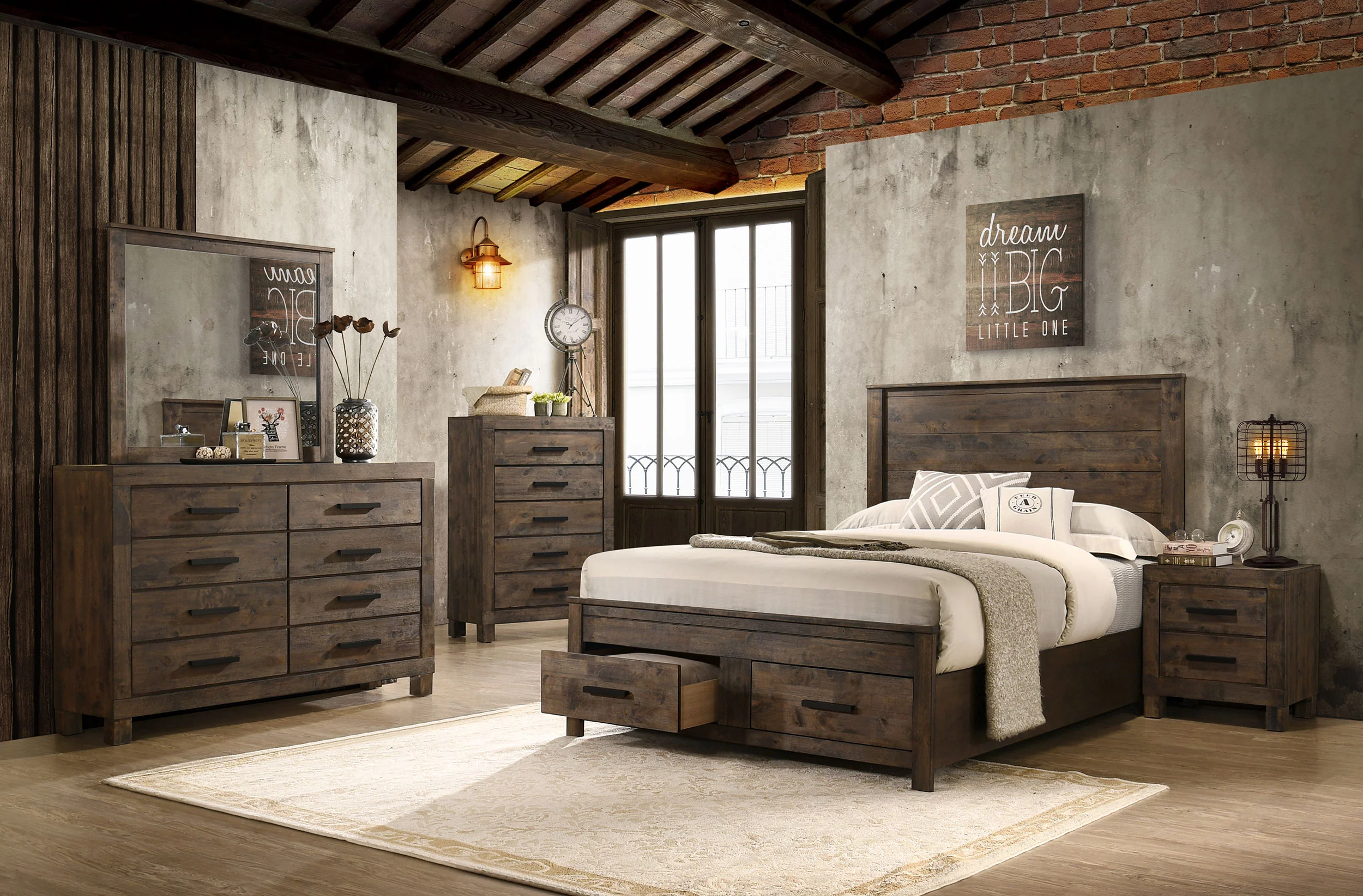 Woodmont Panel Platform Storage Bed - Image 9