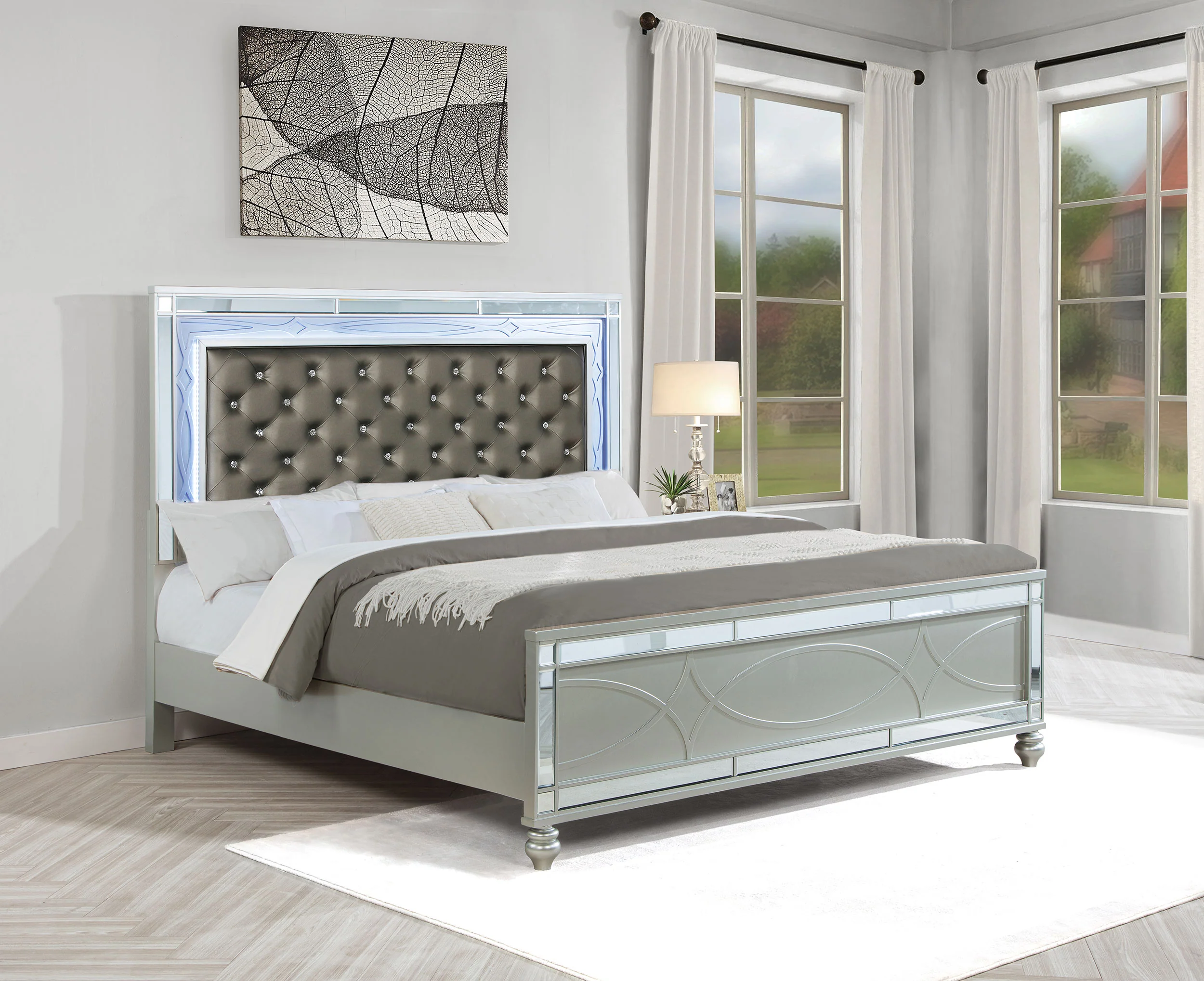 Gunnison Panel Bed with LED Lighting - Image 12