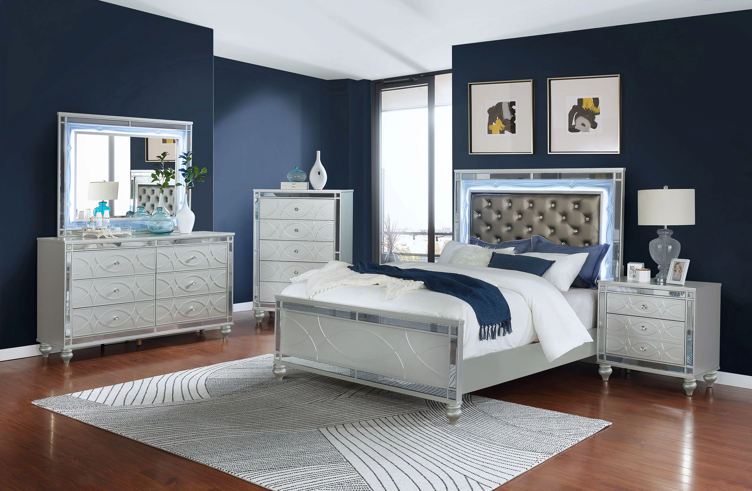 Gunnison Panel Bed with LED Lighting - Image 21