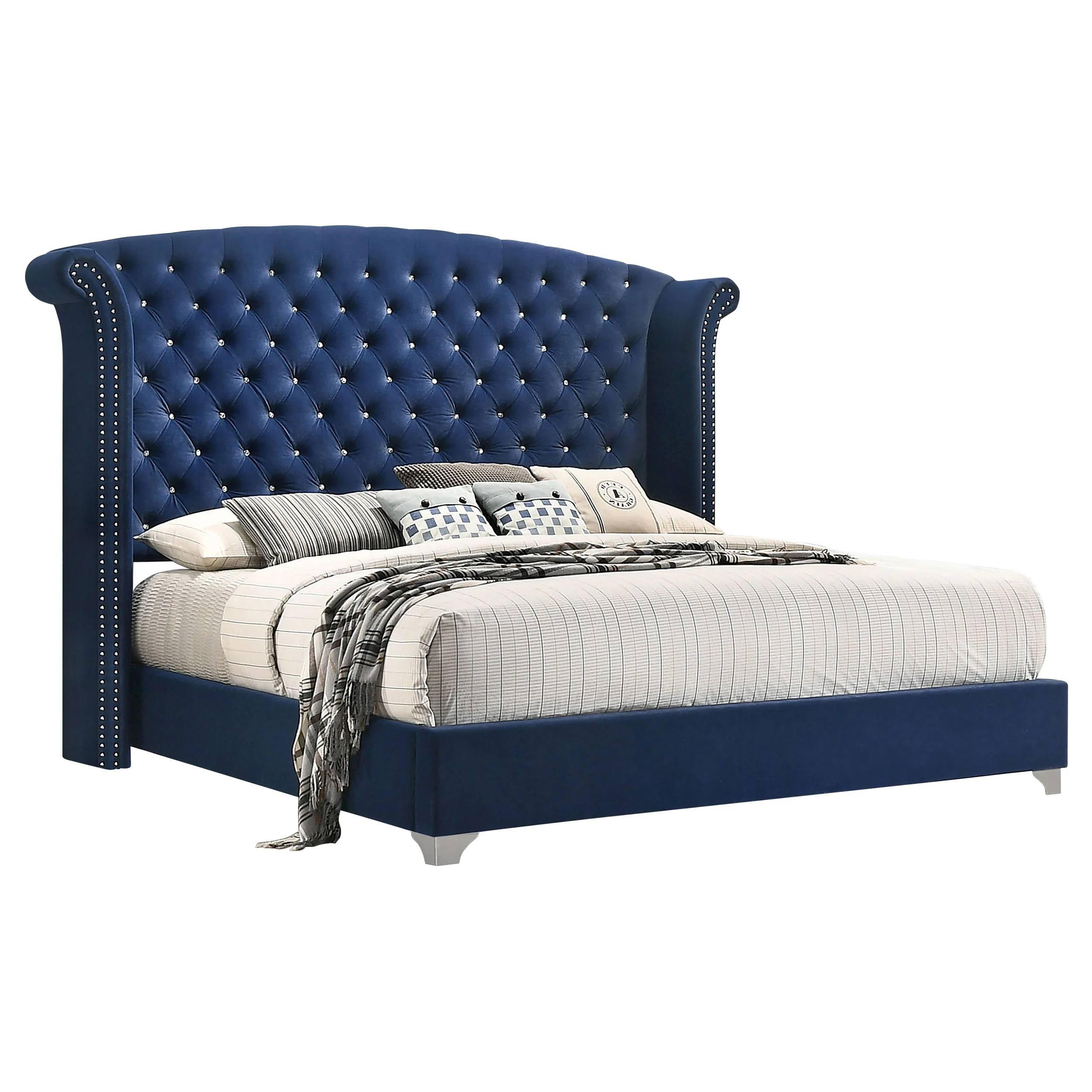 Melody Wingback Bed - Image 25