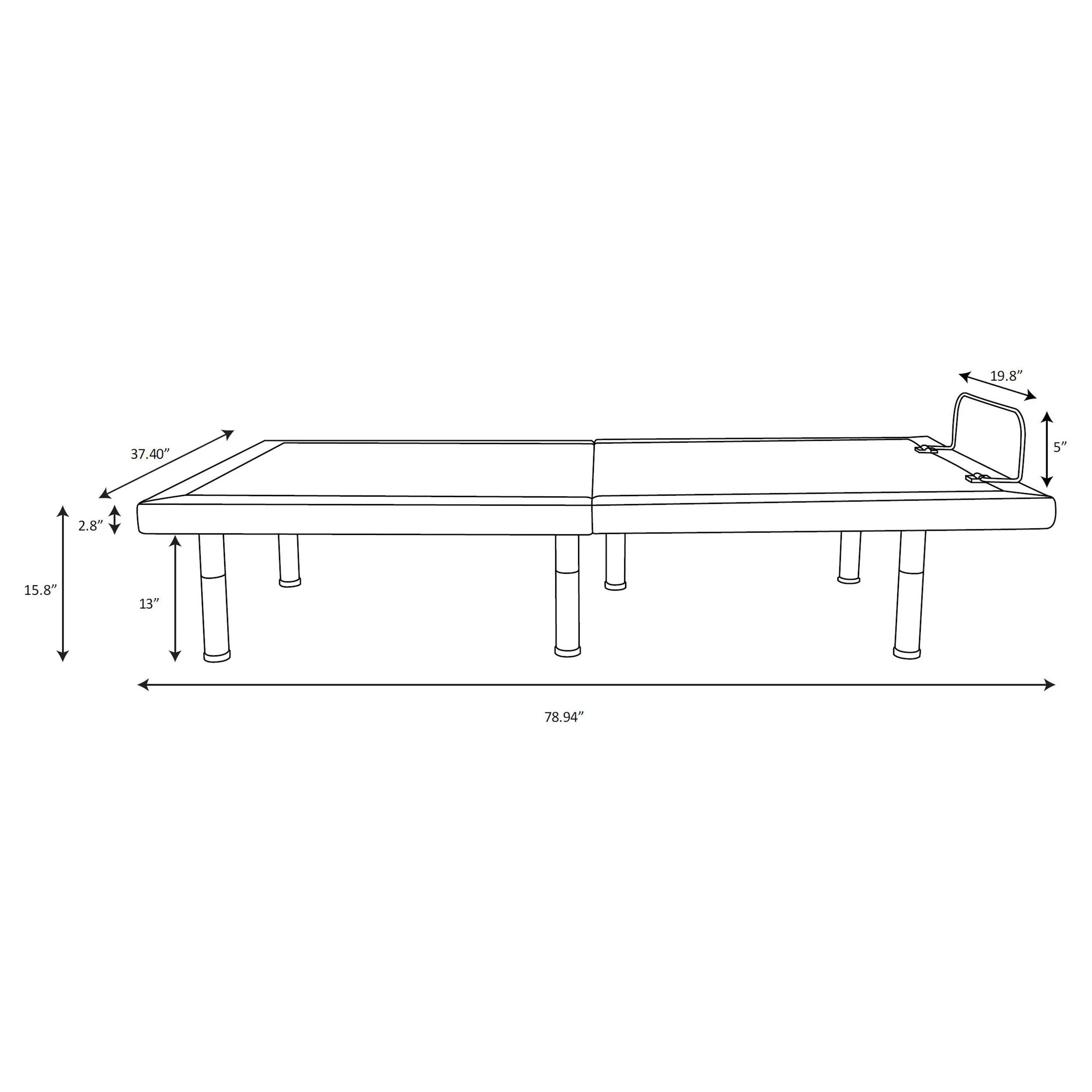 Negan Adjustable Bed Base - Image 85