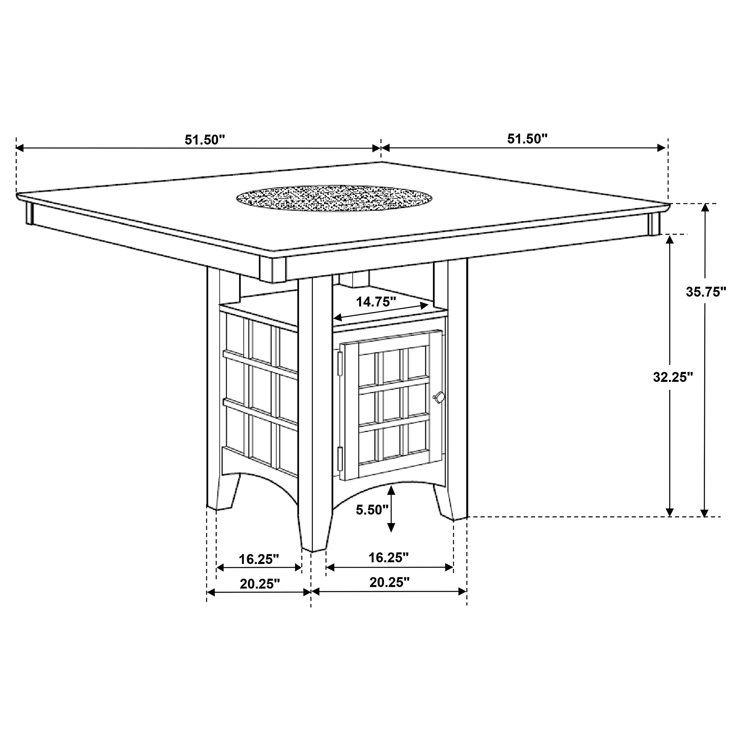 Gabriel Counter Height Dining Set - Image 11