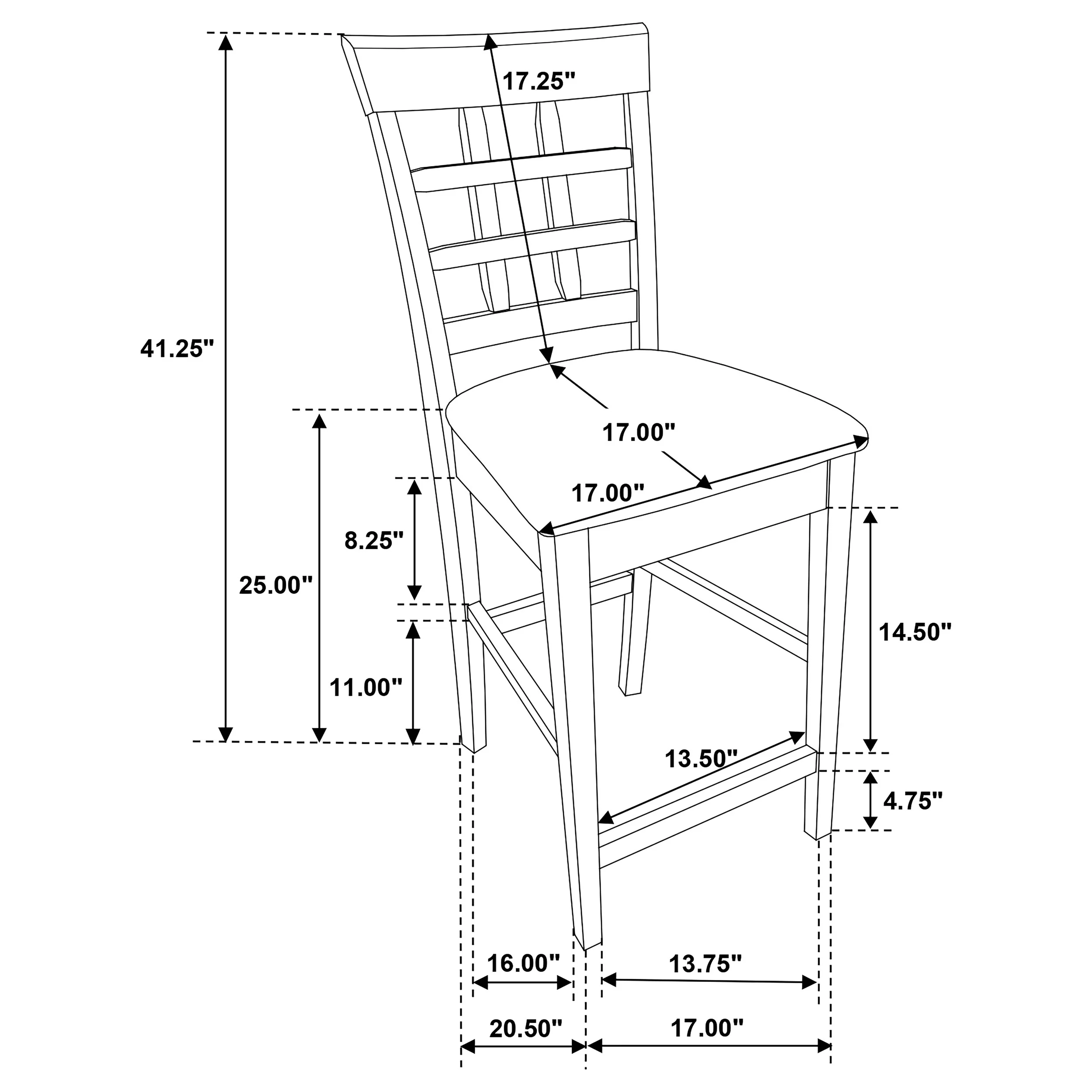 Gabriel Counter Height Dining Set - Image 36