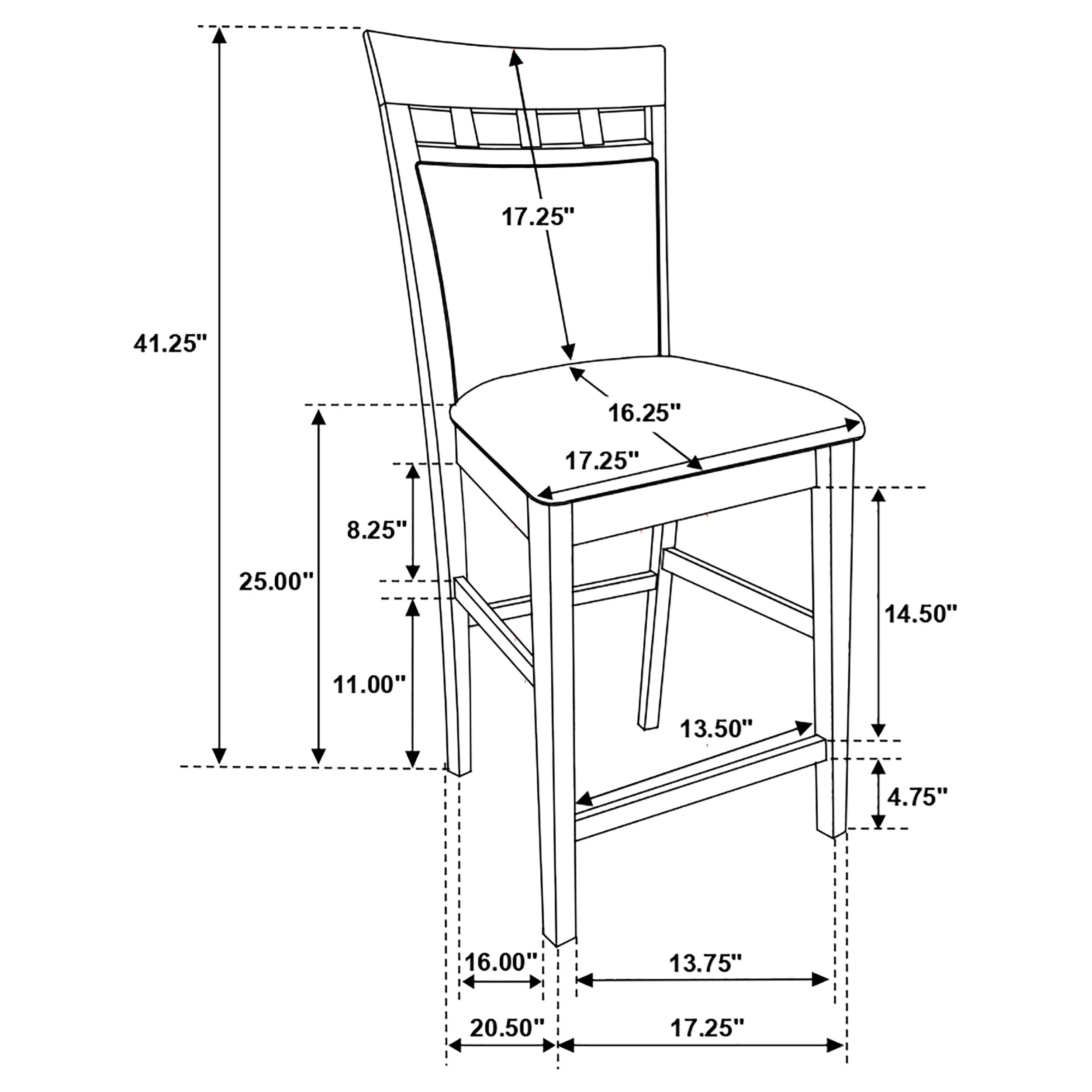 Gabriel Counter Height Dining Set - Image 62