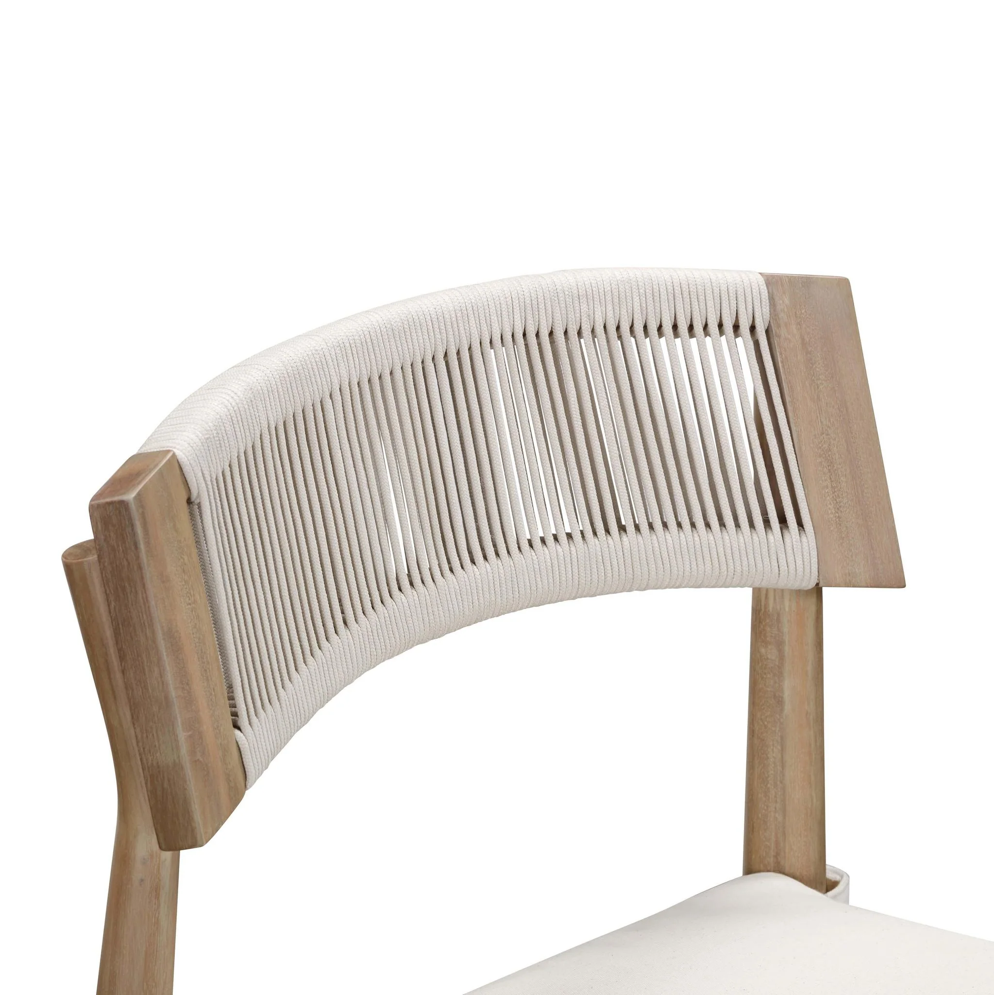 Gata Cream Outdoor Dining Chair - Set of 2 - Image 4