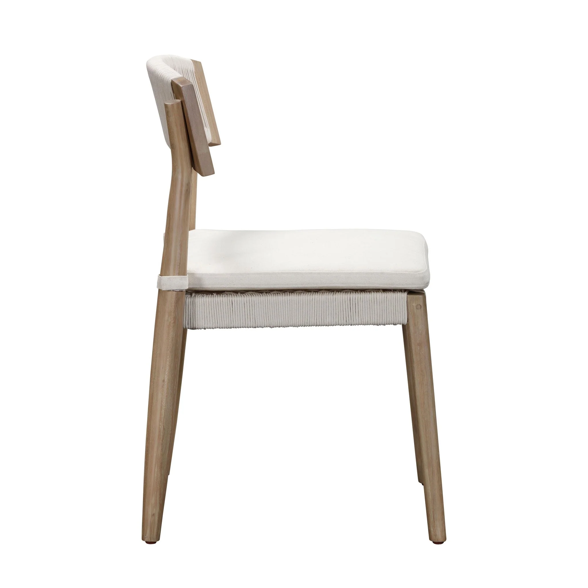 Gata Cream Outdoor Dining Chair - Set of 2 - Image 6