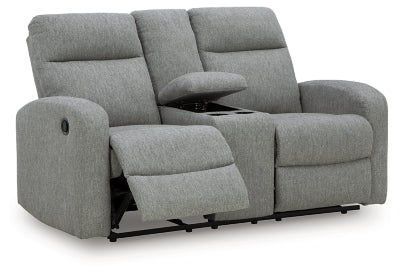 Gauntlet Reclining Loveseat with Console - Image 6