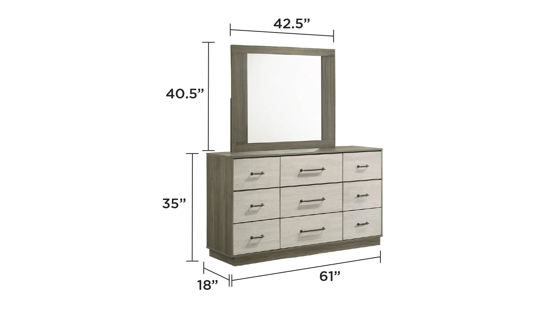 Gem Full 5PC Bedroom Set - Image 14