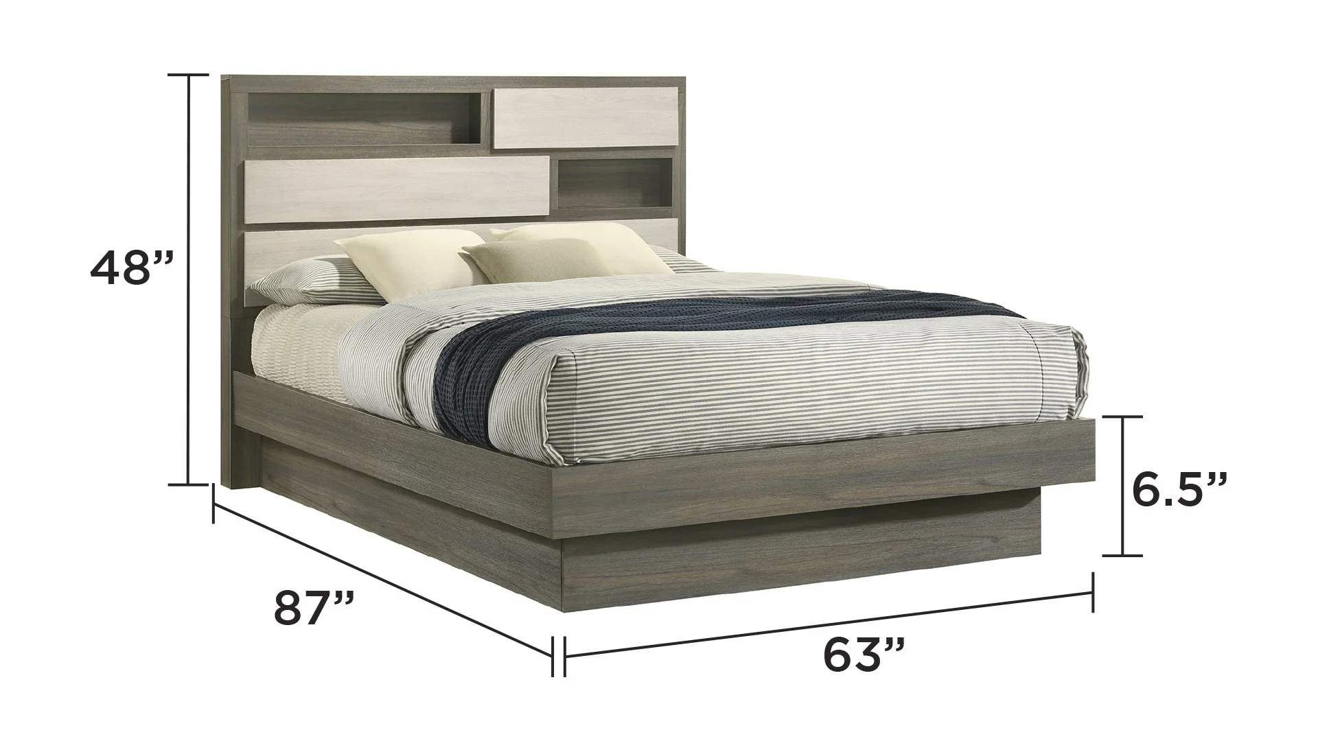 Gem Queen Bed - Image 5