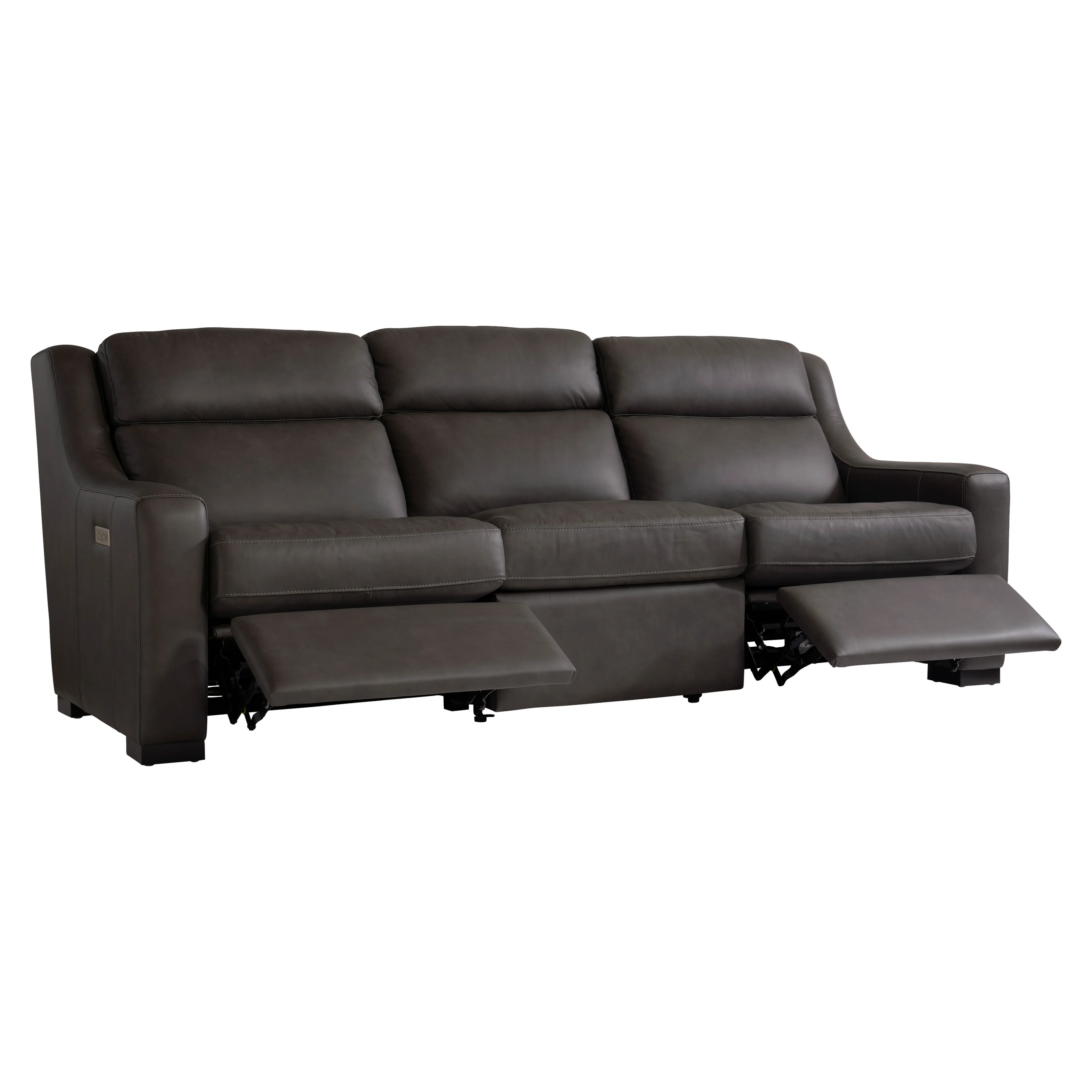 Germain Leather Power Motion Sofa - Image 2
