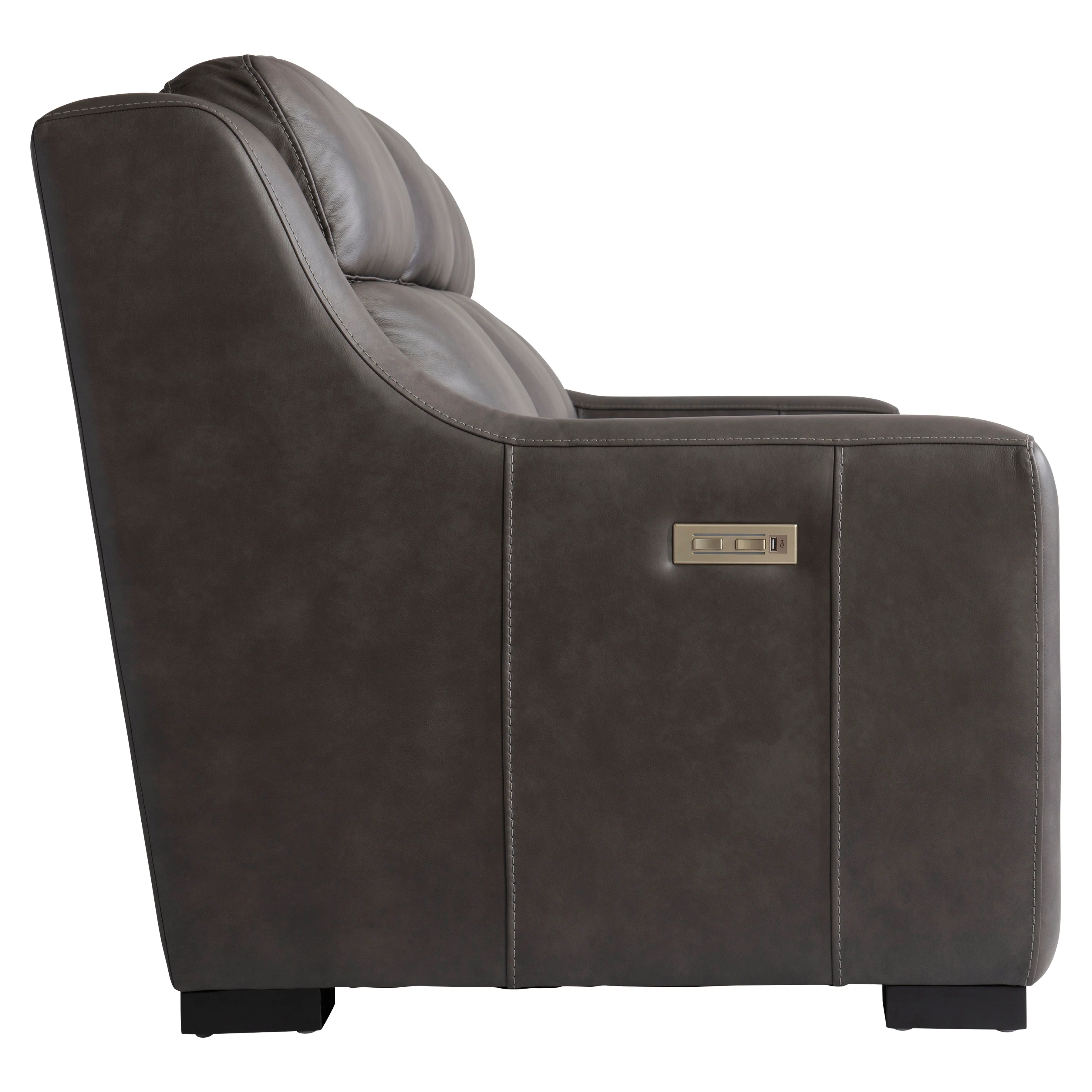 Germain Leather Power Motion Sofa - Image 3