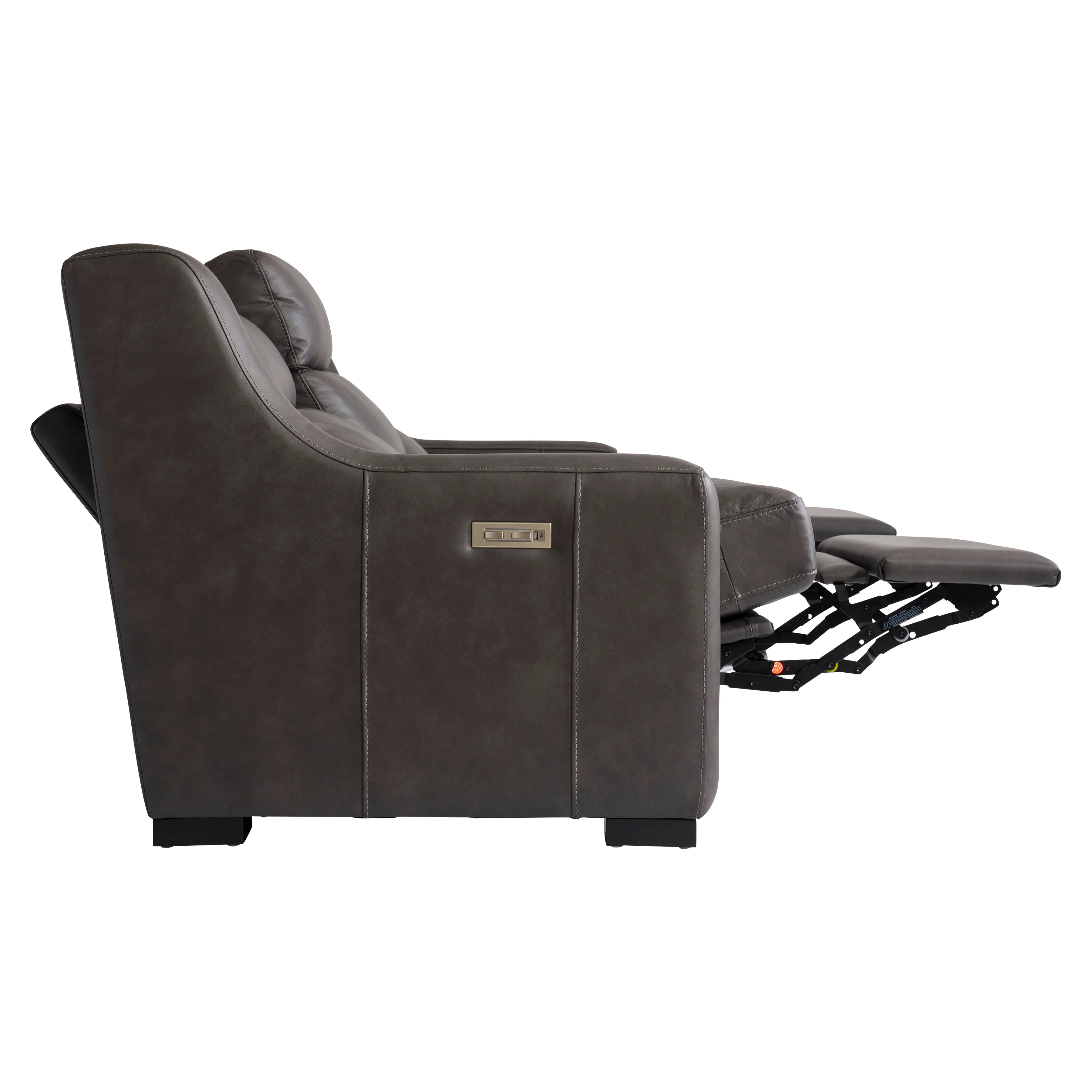 Germain Leather Power Motion Sofa - Image 4