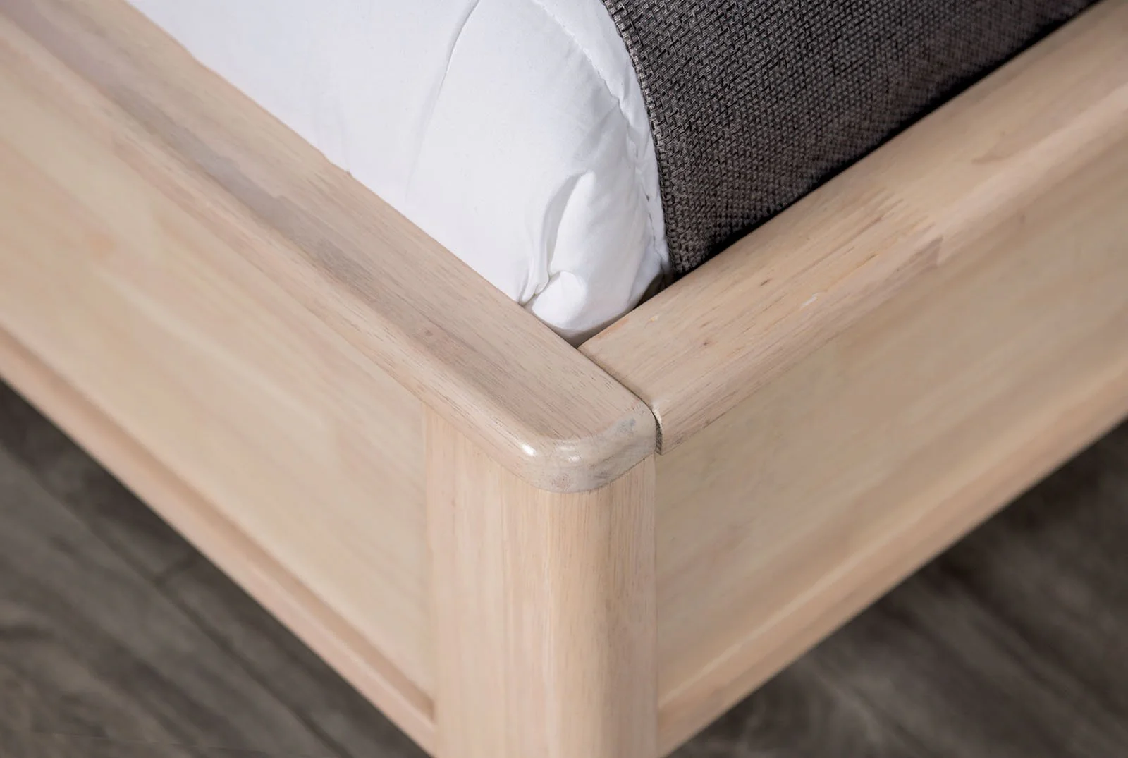 Gervais Twin Bed, White Wash - Image 3