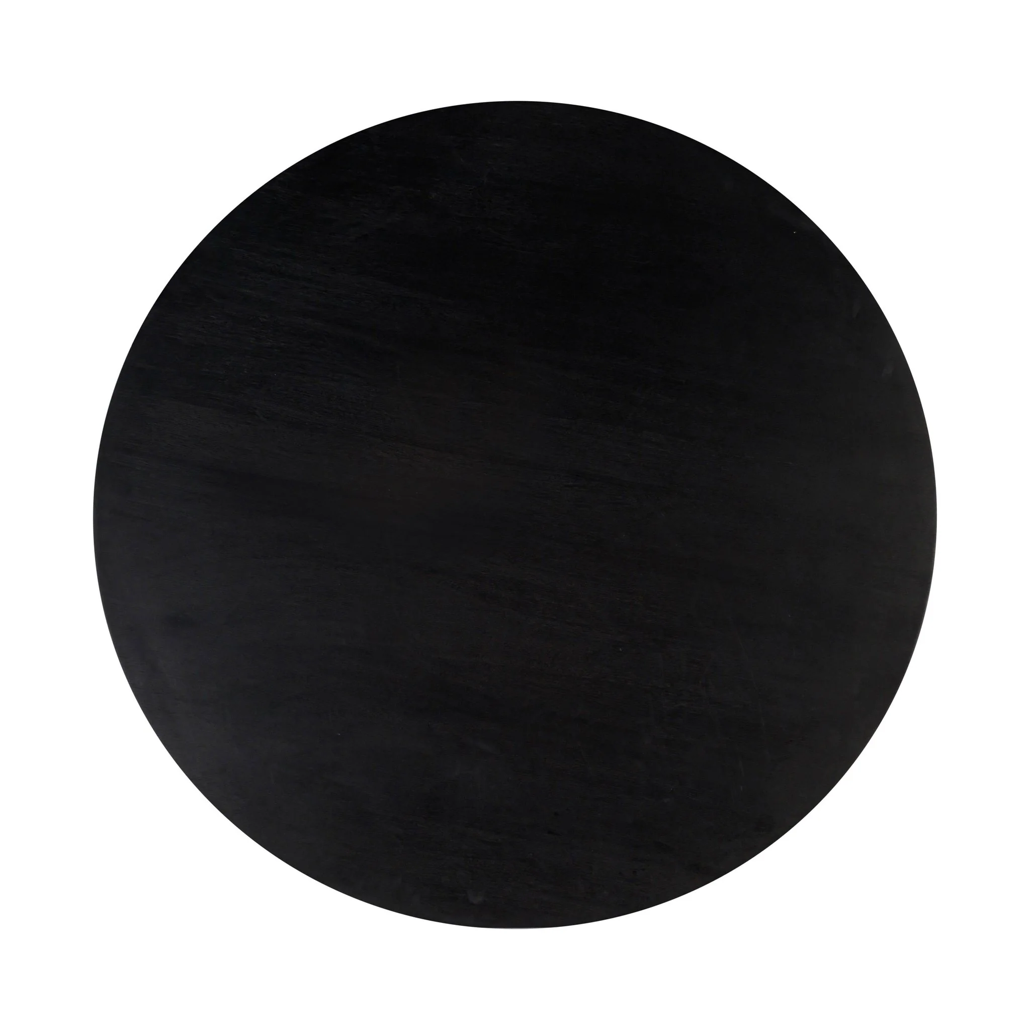Gevra Black Acacia & Faux Plaster Dining Table - Image 5