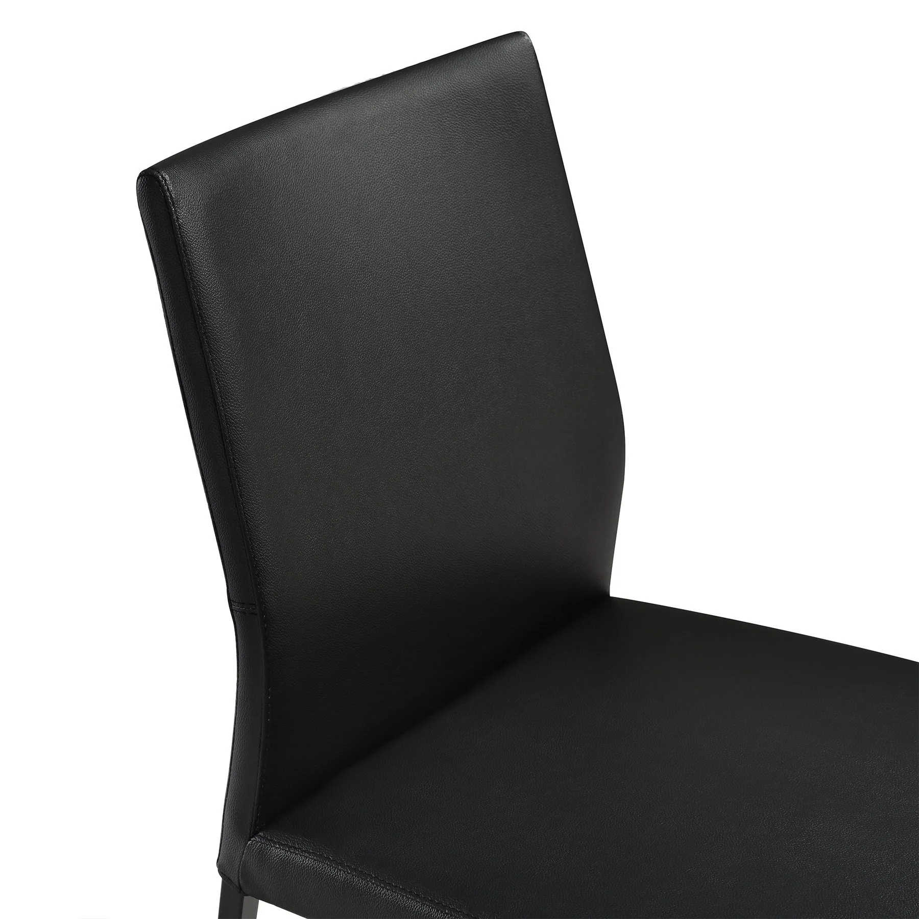 Giana Kash 5 Piece Extendable Dining Set with Black Faux Leather Chairs - Image 6