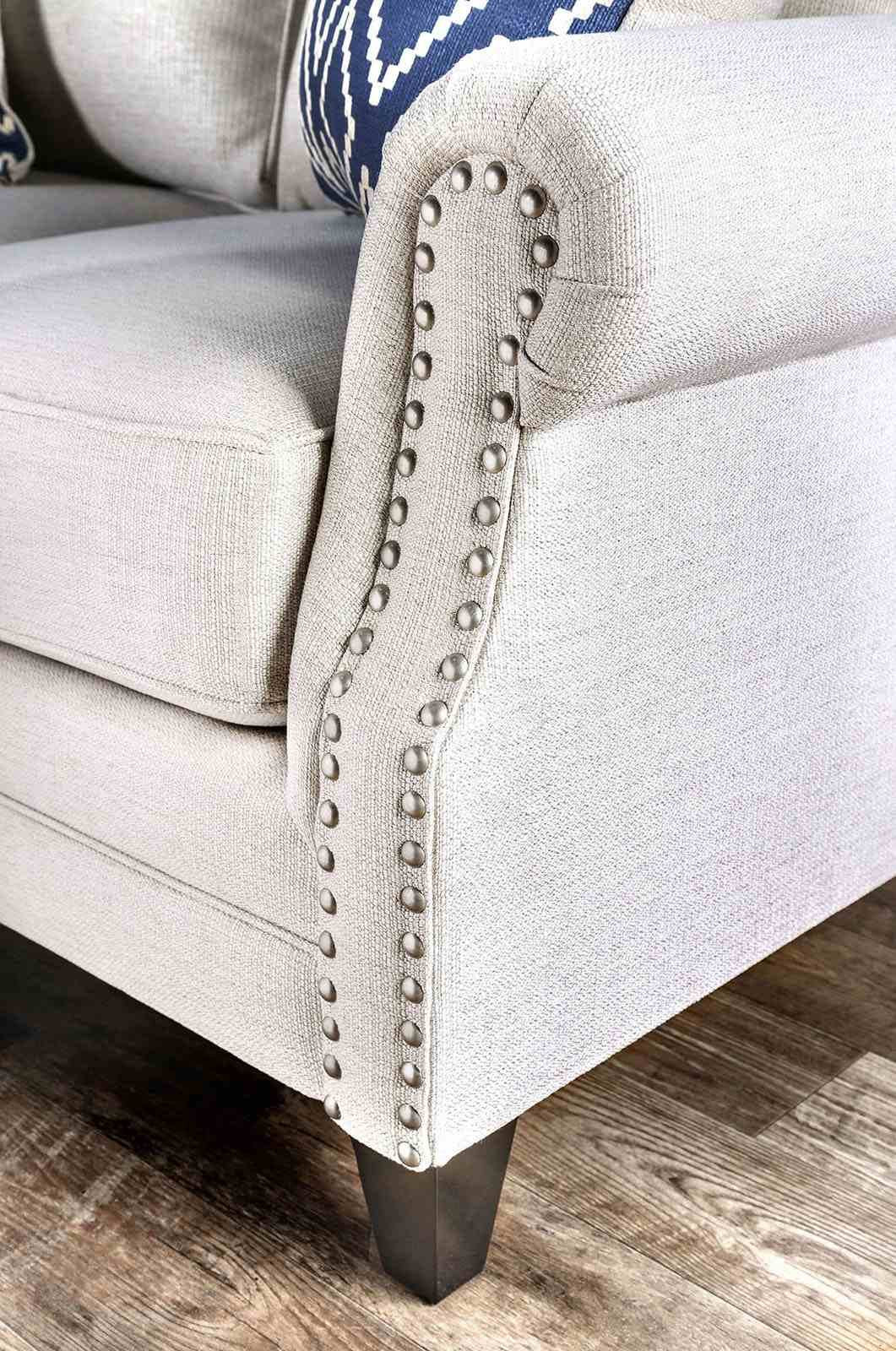 Giovanni Loveseat, Beige - Image 5