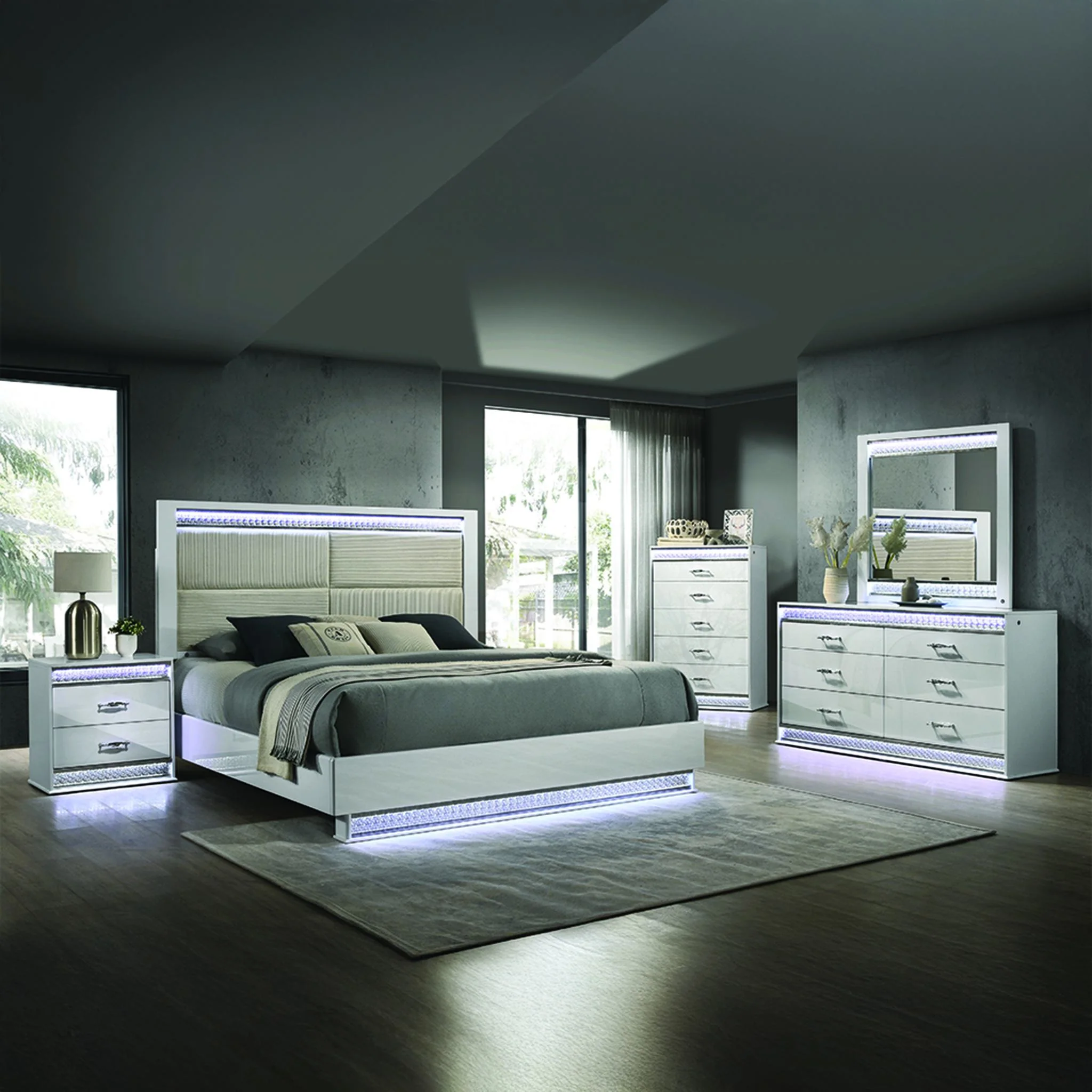 Glam Queen 5PC Bedroom Set - Image 20