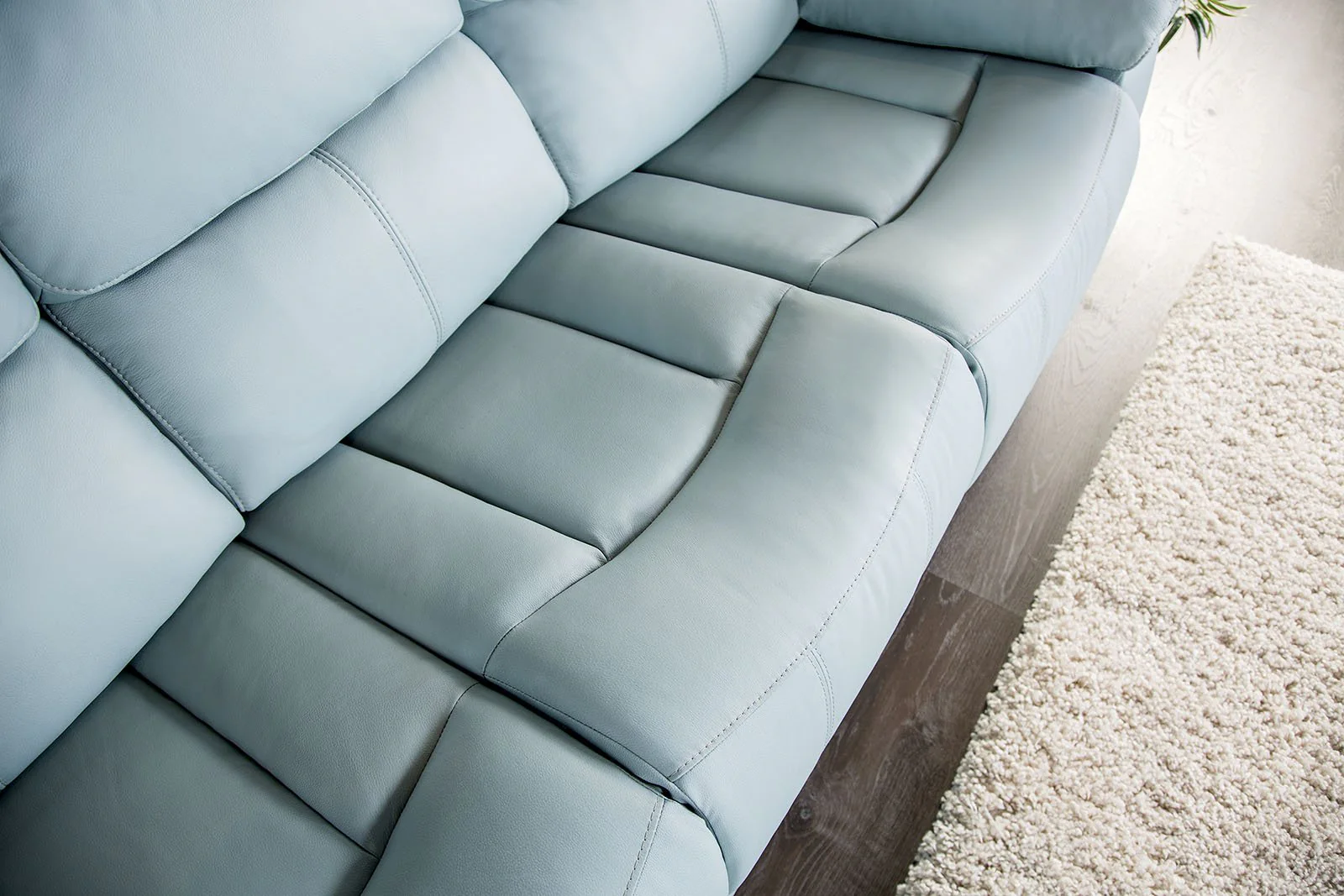 Glarus Sofa, Powder Blue - Image 4
