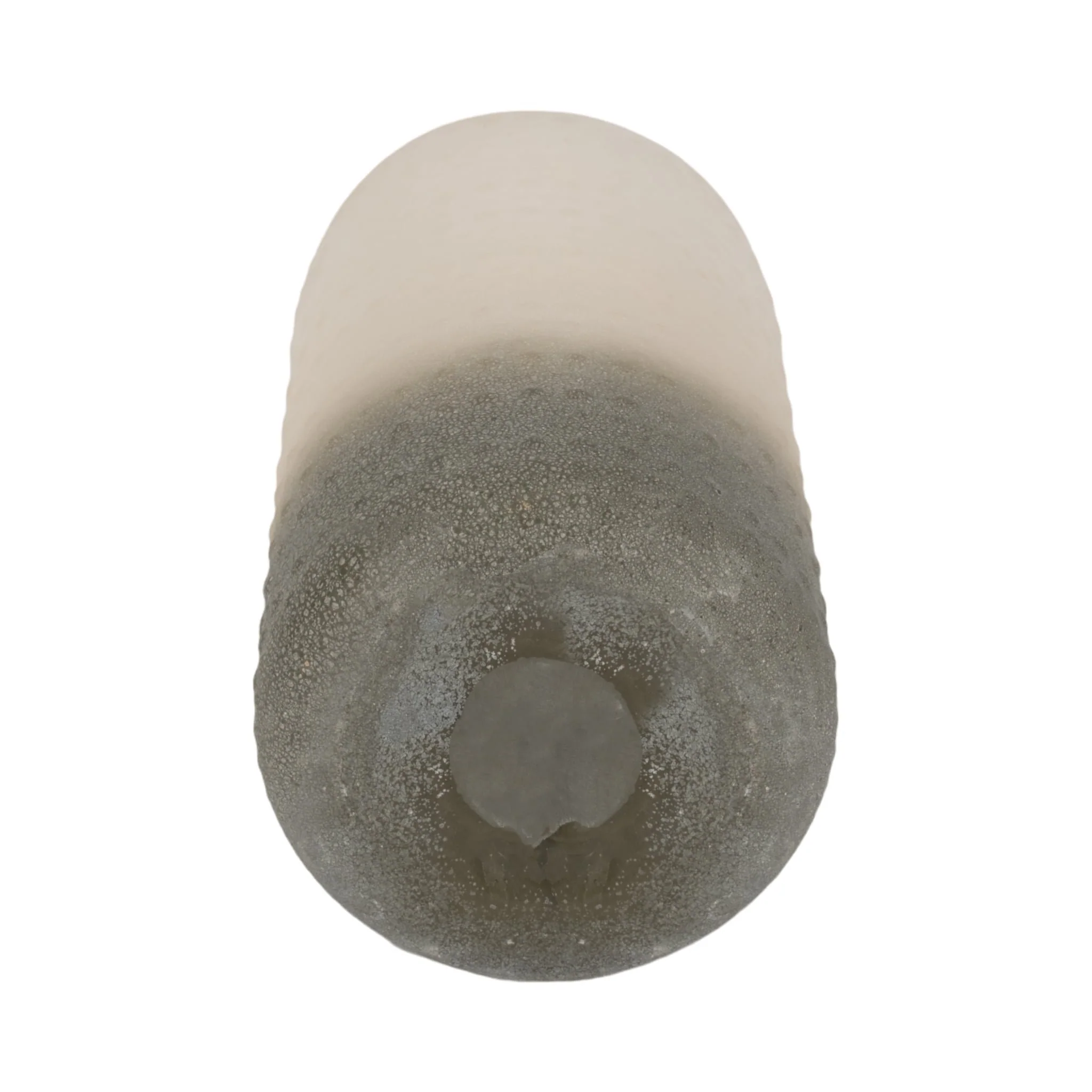 Glass 11" Textured 2-tone Vase, - Image 6
