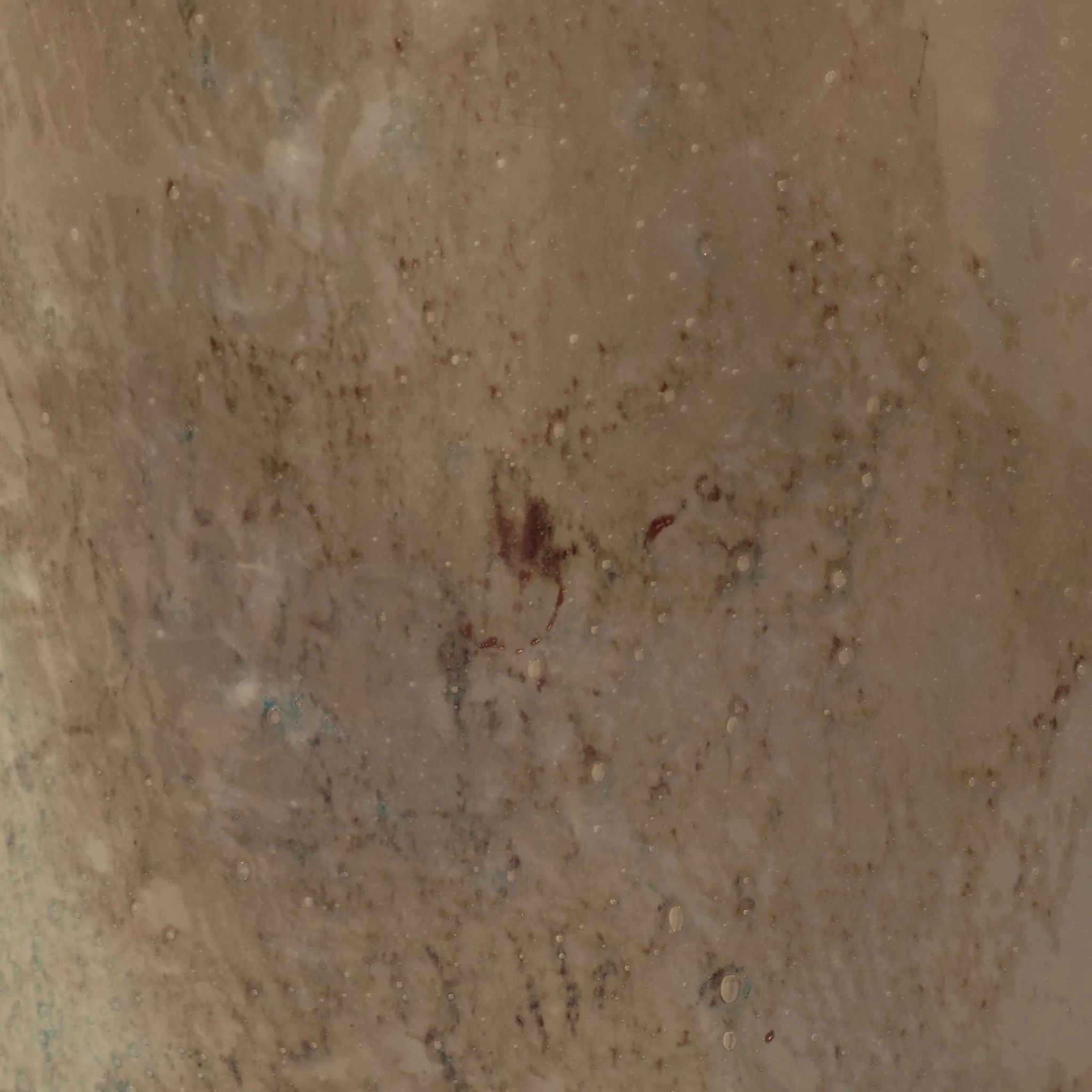 Glass, 13" 2-tone Vase, Nude - Image 5