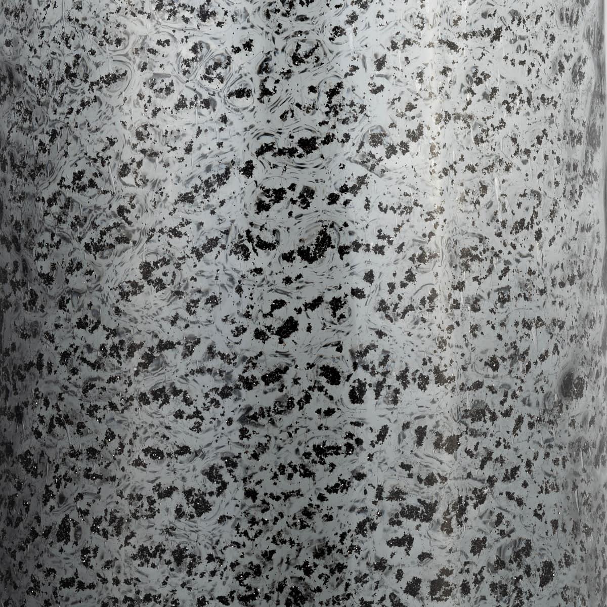 Glass, 17h" Irregular Shape Vase, Smoke - Image 6