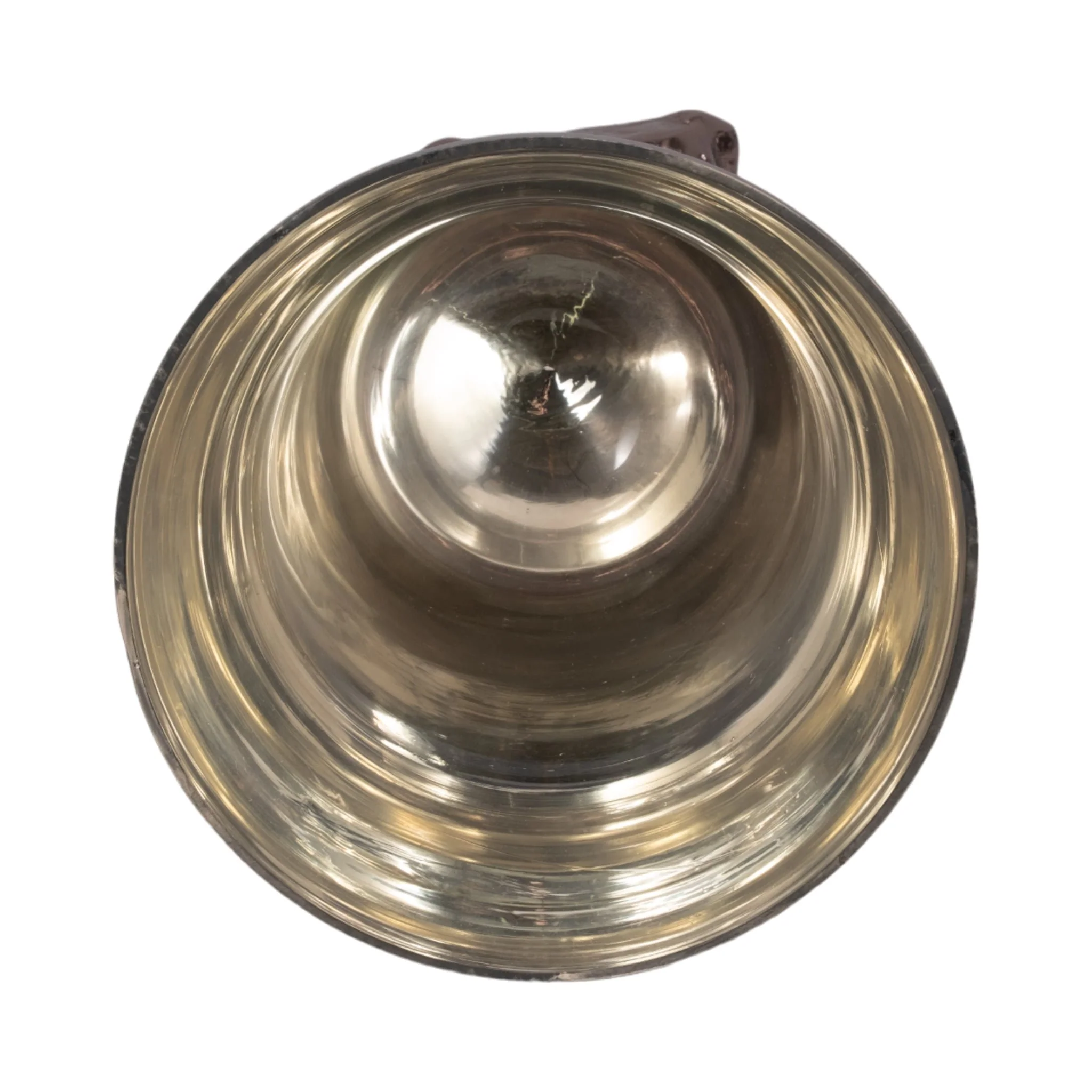 Glass, 18" 2-tone Chalice Vase, Metallic Kd - Image 5