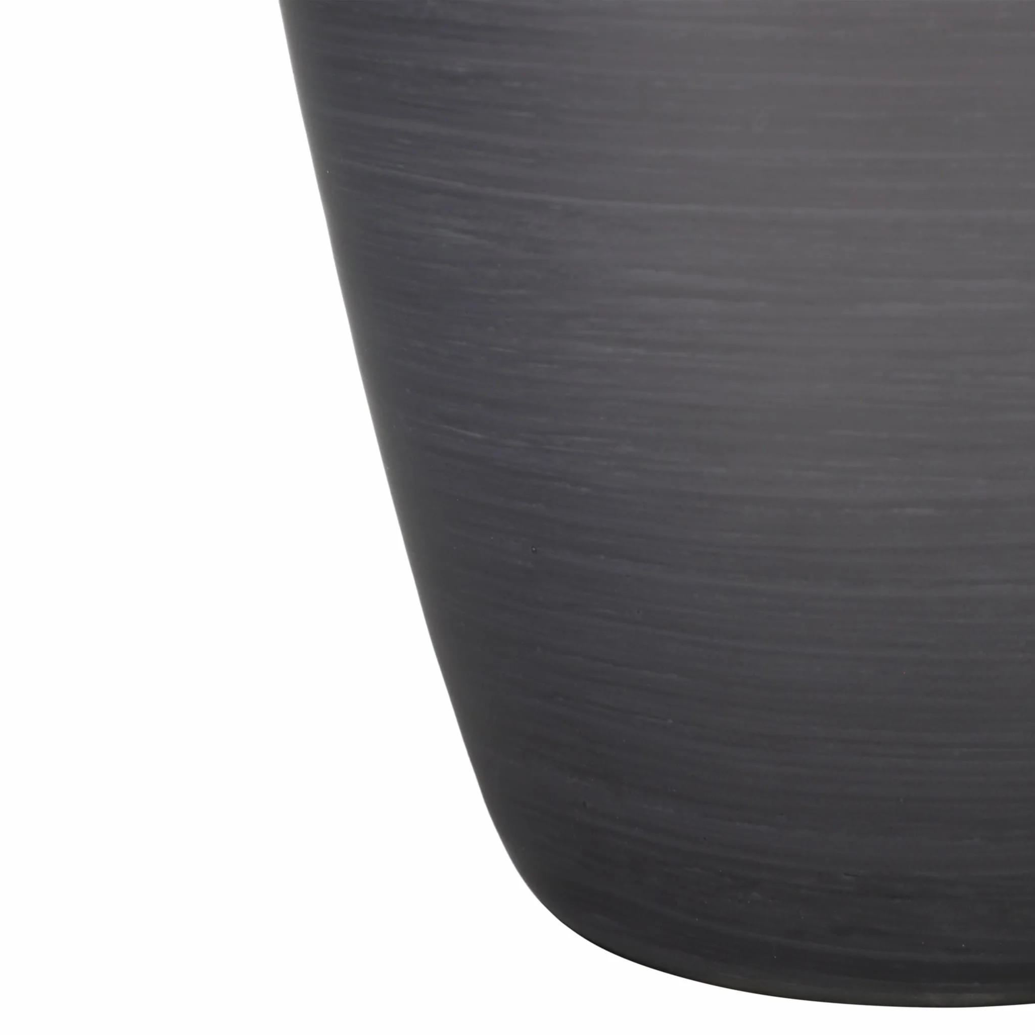 Glass, 19" Vase W/ Resin Topper, Gray - Image 4
