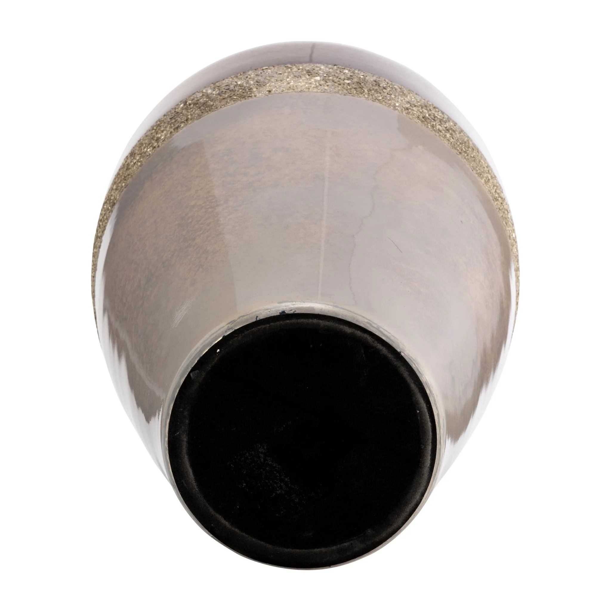 Glass, 20" Metallic Vase, Champagne - Image 5